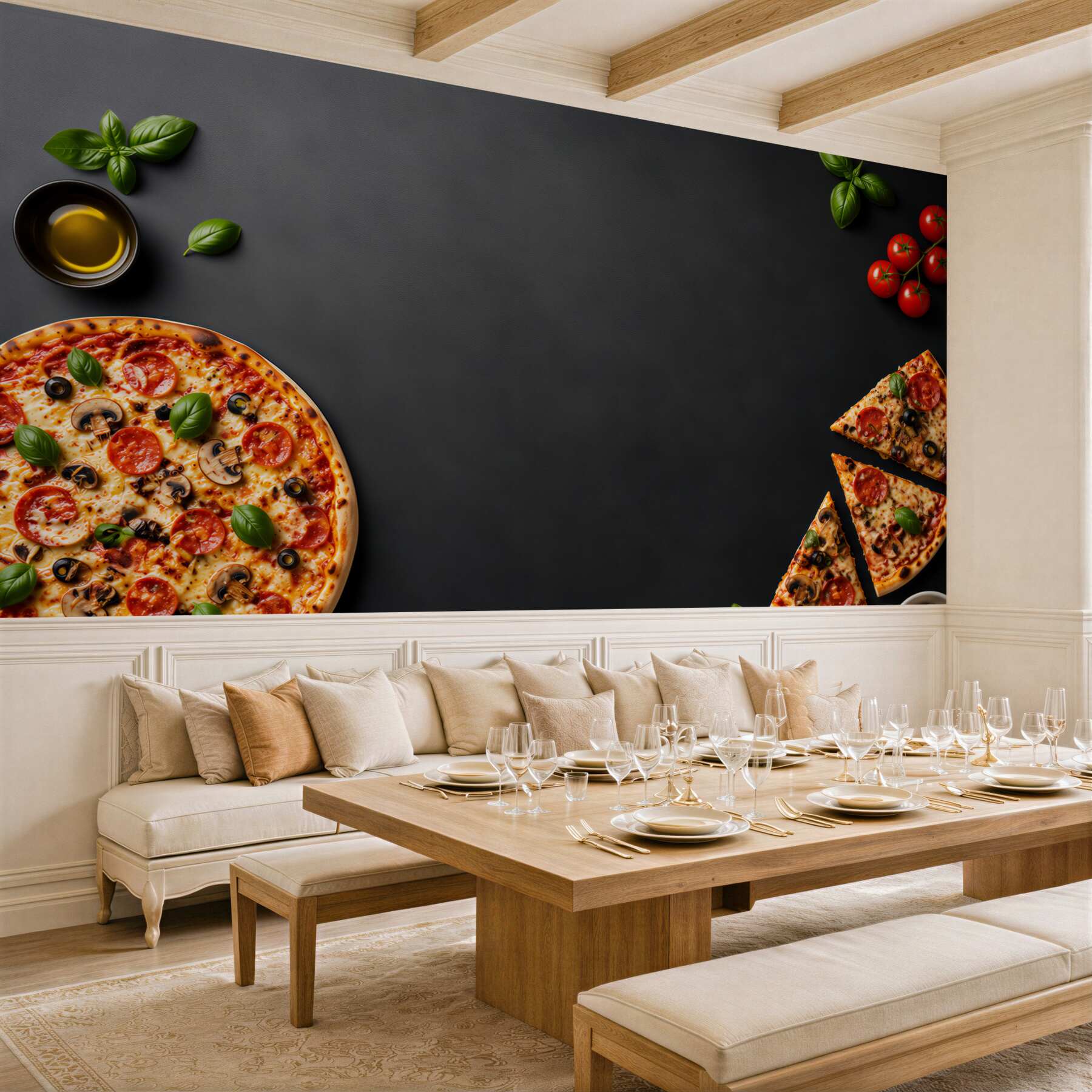 Fototapeta Pizza i inne produkty?v23