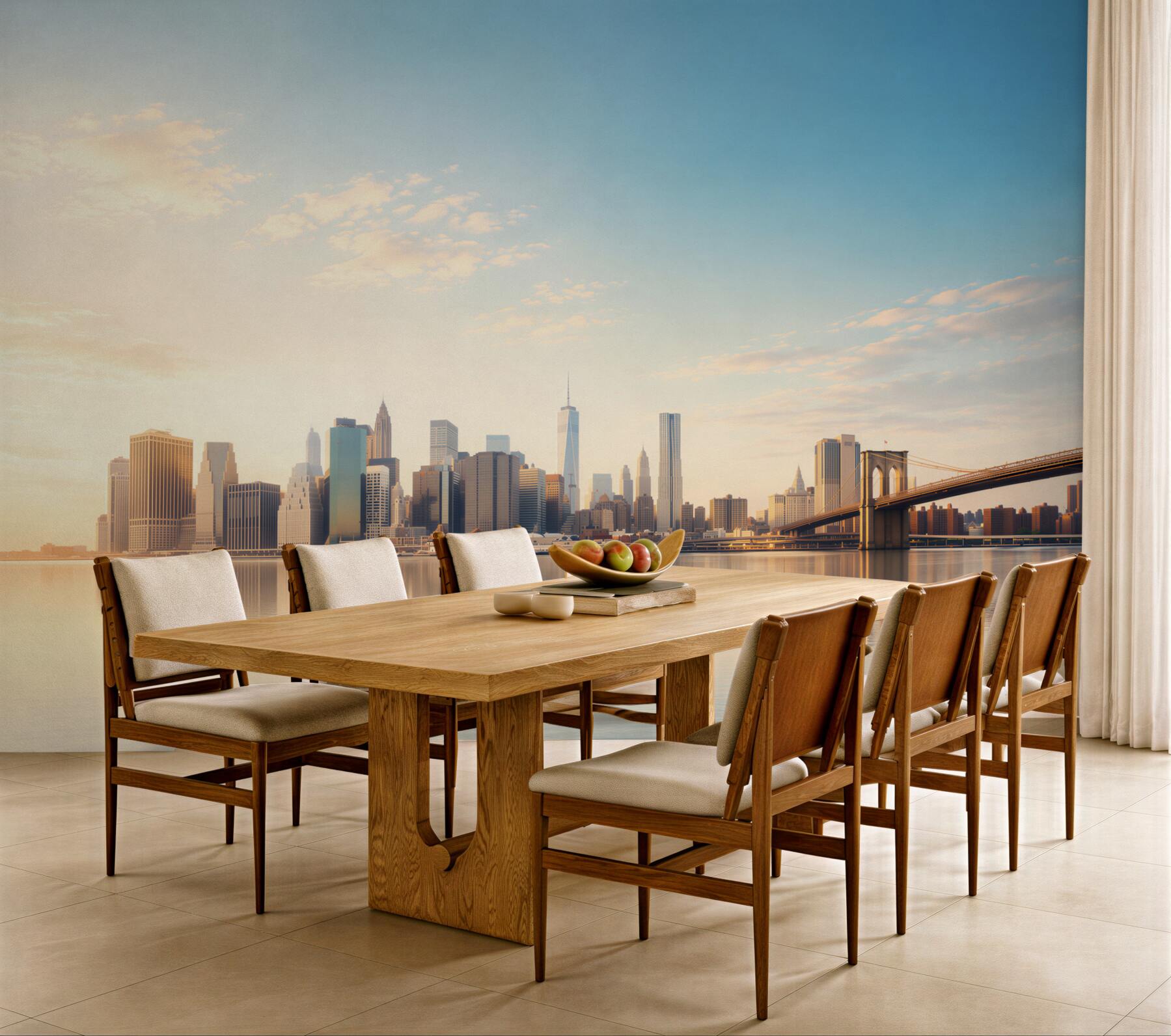 Fototapeta Most Brookliński i Manhattan w Nowym Jorku?v23