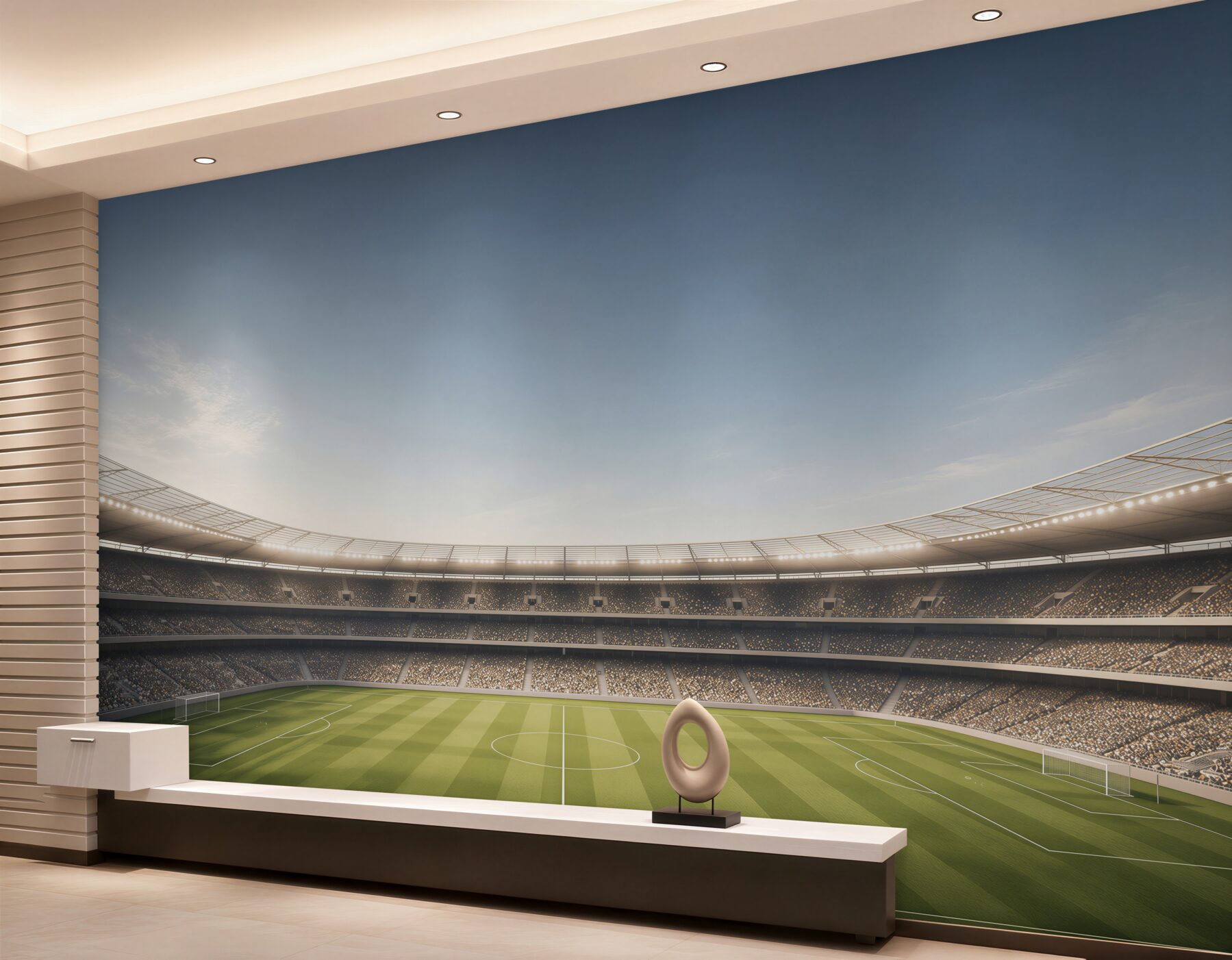 Fototapeta Arena piłkarska z widzami?v23