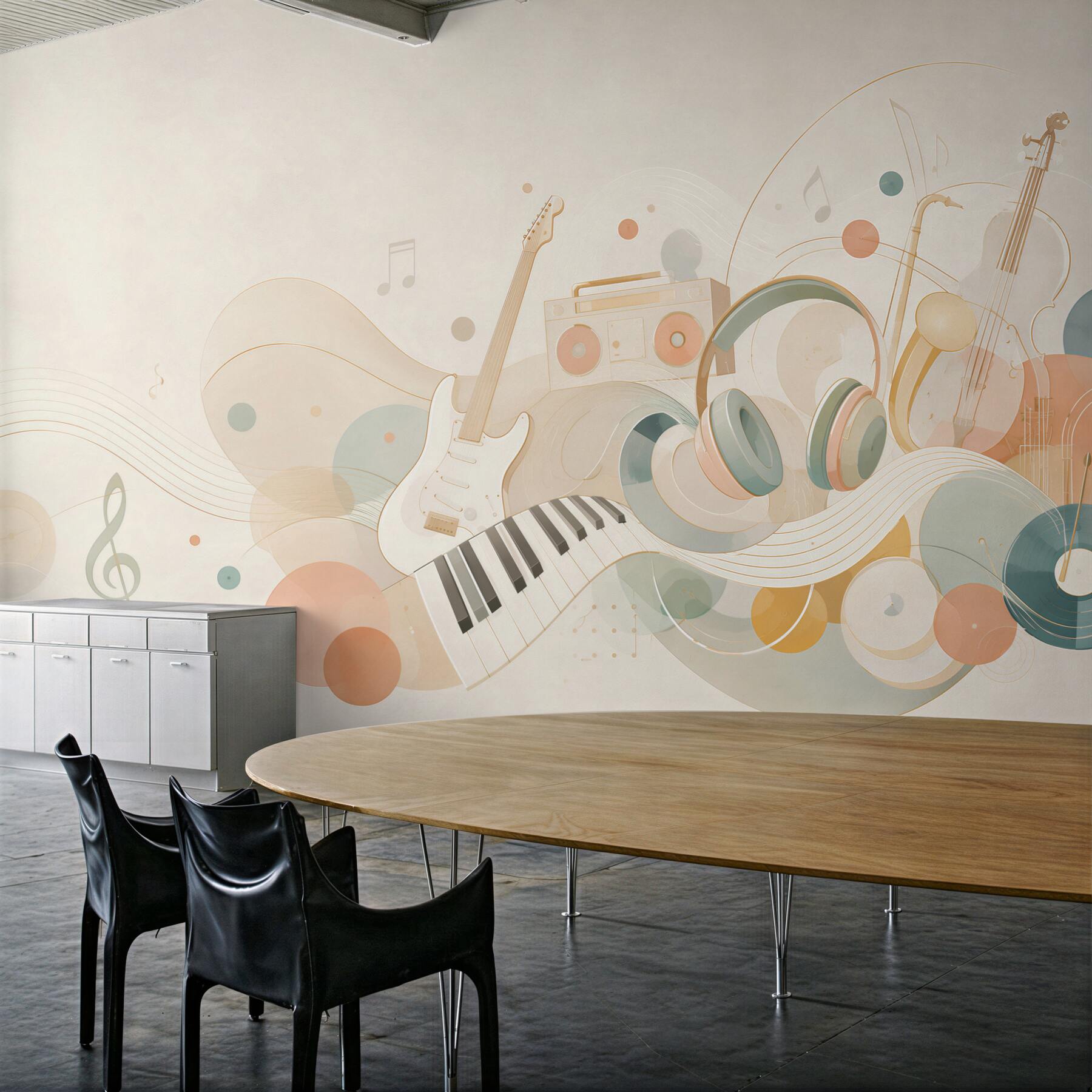 Fototapeta style muzyczne na graffiti?v23