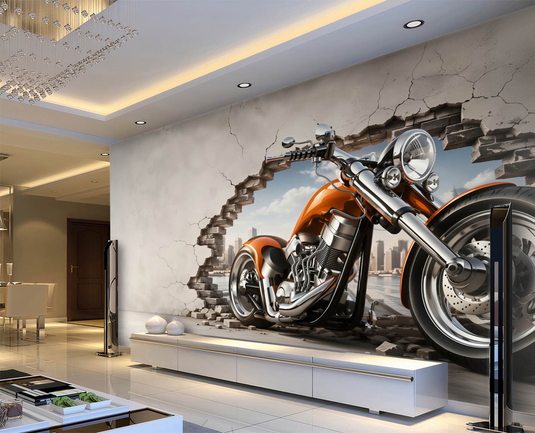 Fototapeta graffiti na motocyklu?v23