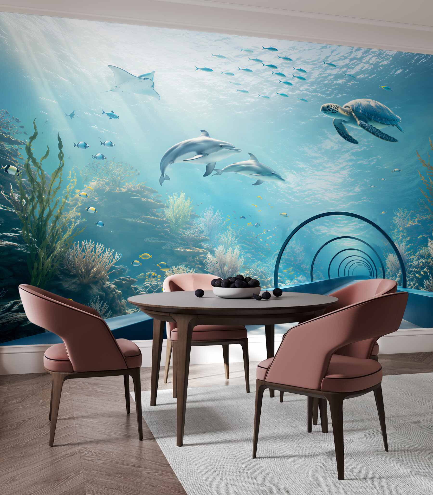 Fototapeta Oceanarium z delfinami?v23