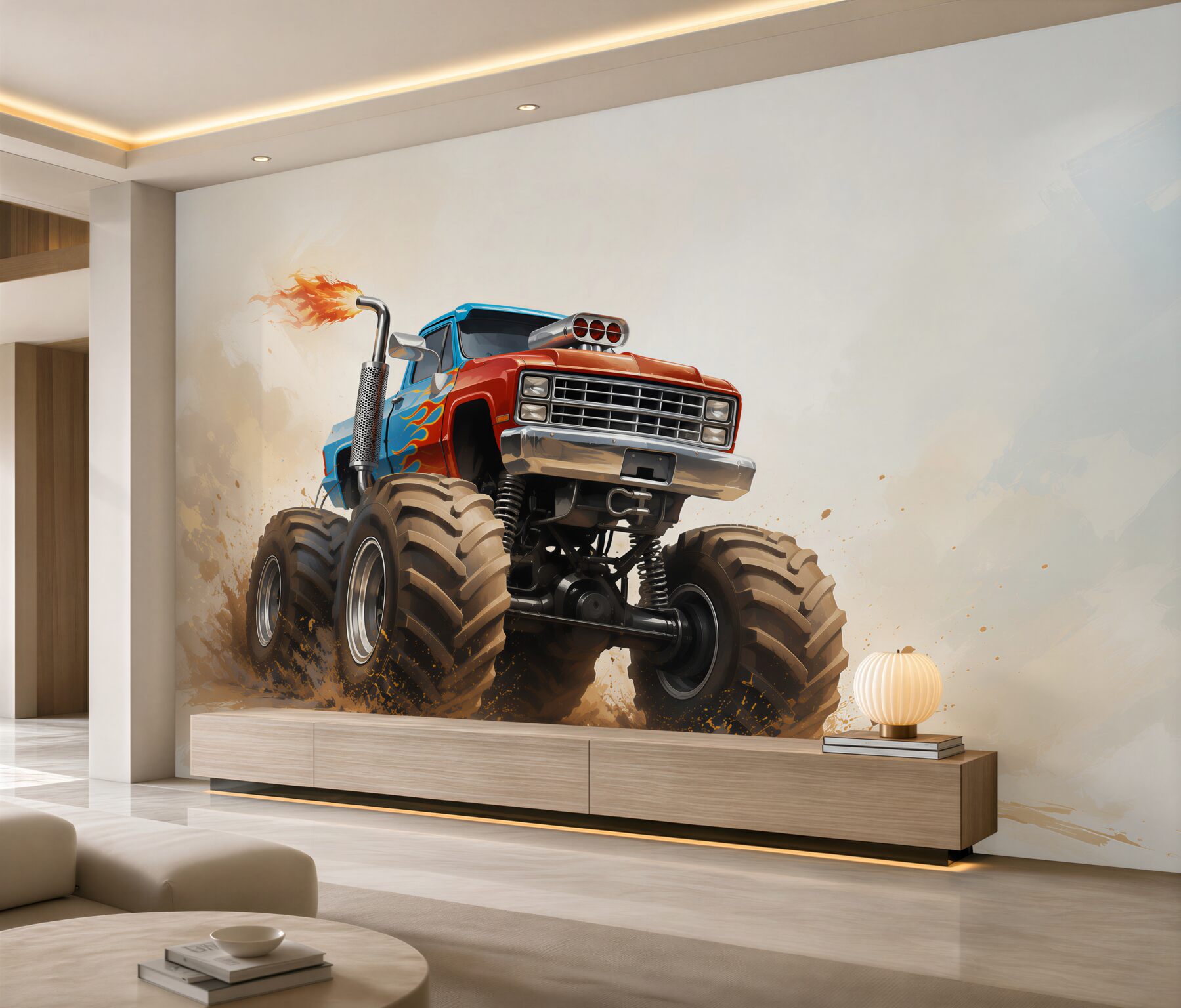 Fototapeta Pojazd lądowy, Monster Truck i pojazd?v23