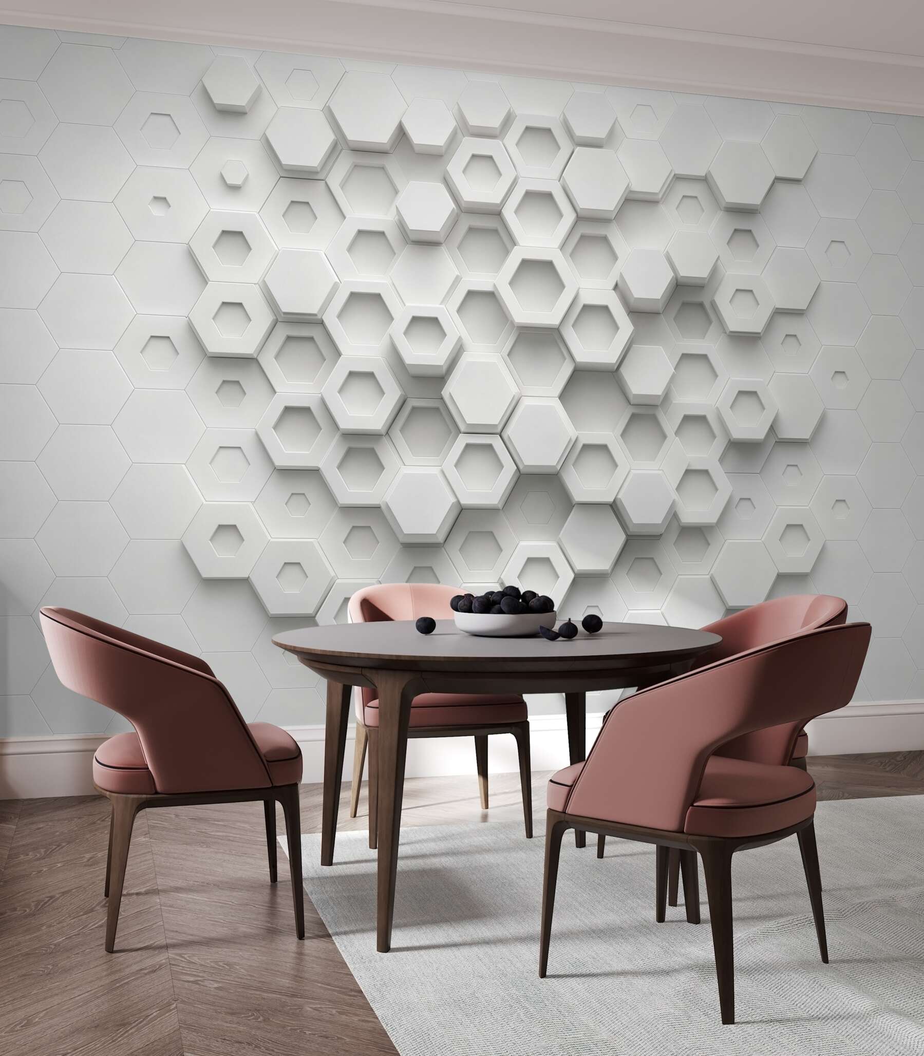 Fototapeta abstrakcyjny plaster miodu?v23