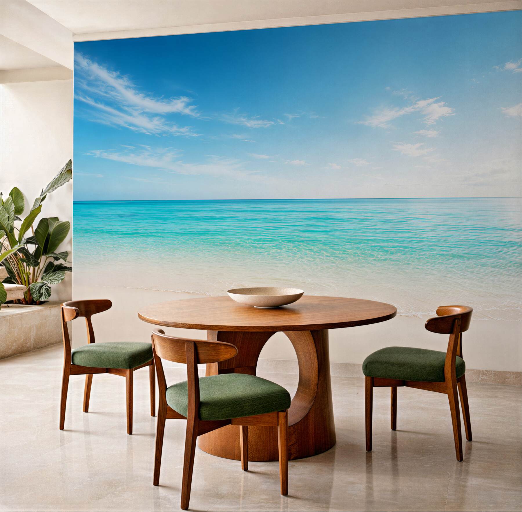 Fototapeta spokojna woda w pobliżu piaszczystej plaży?v23