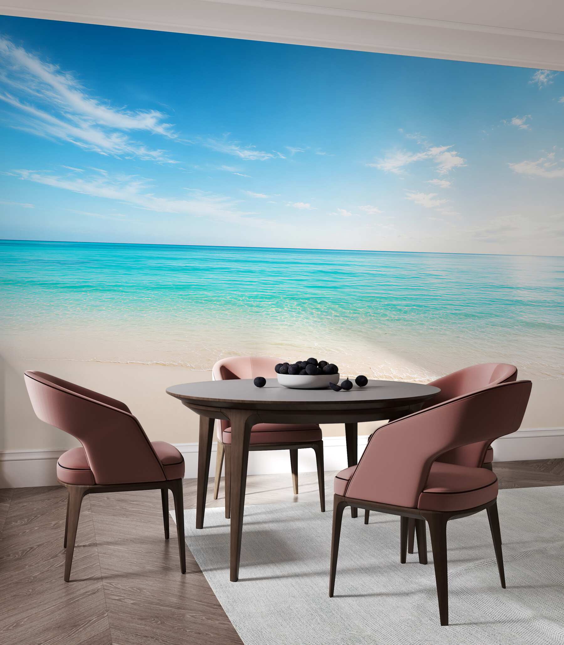 Fototapeta spokojna woda w pobliżu piaszczystej plaży?v23