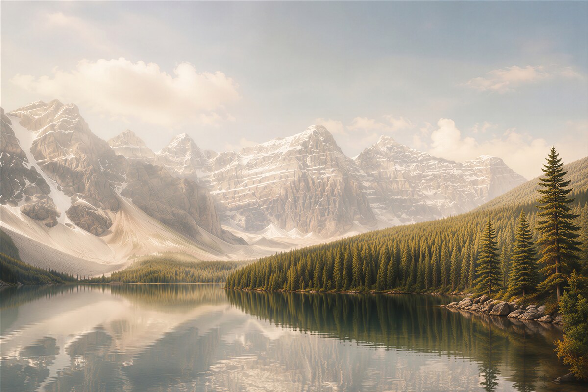 Fototapeta Jezioro Louise w Banff