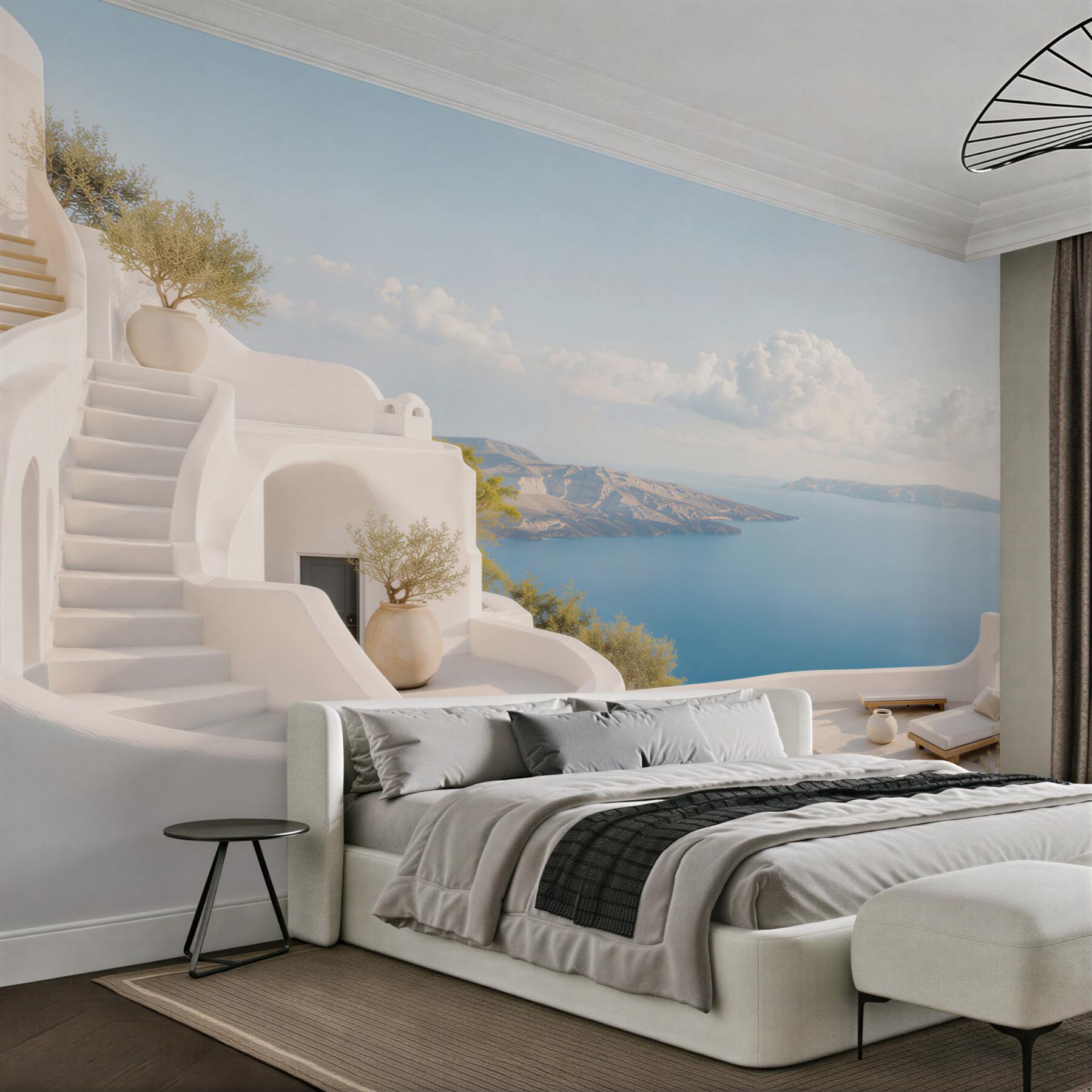 Fototapeta grecka wyspa santorini