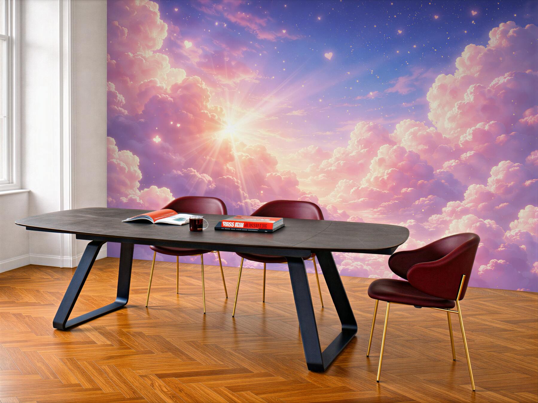 Fototapeta różowe niebo pełne marzeń?v23