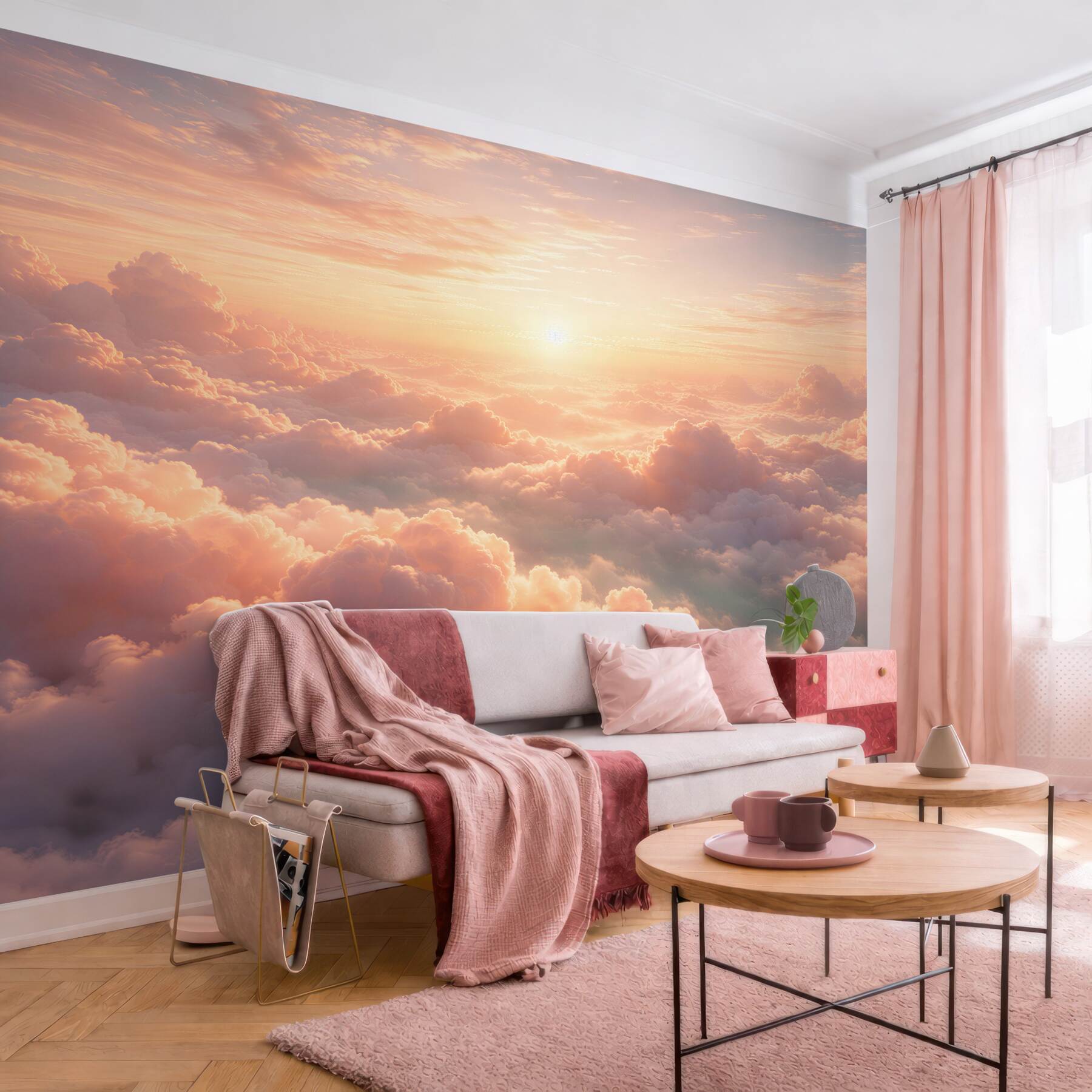 Fototapeta pastelowe chmury o świcie?v23