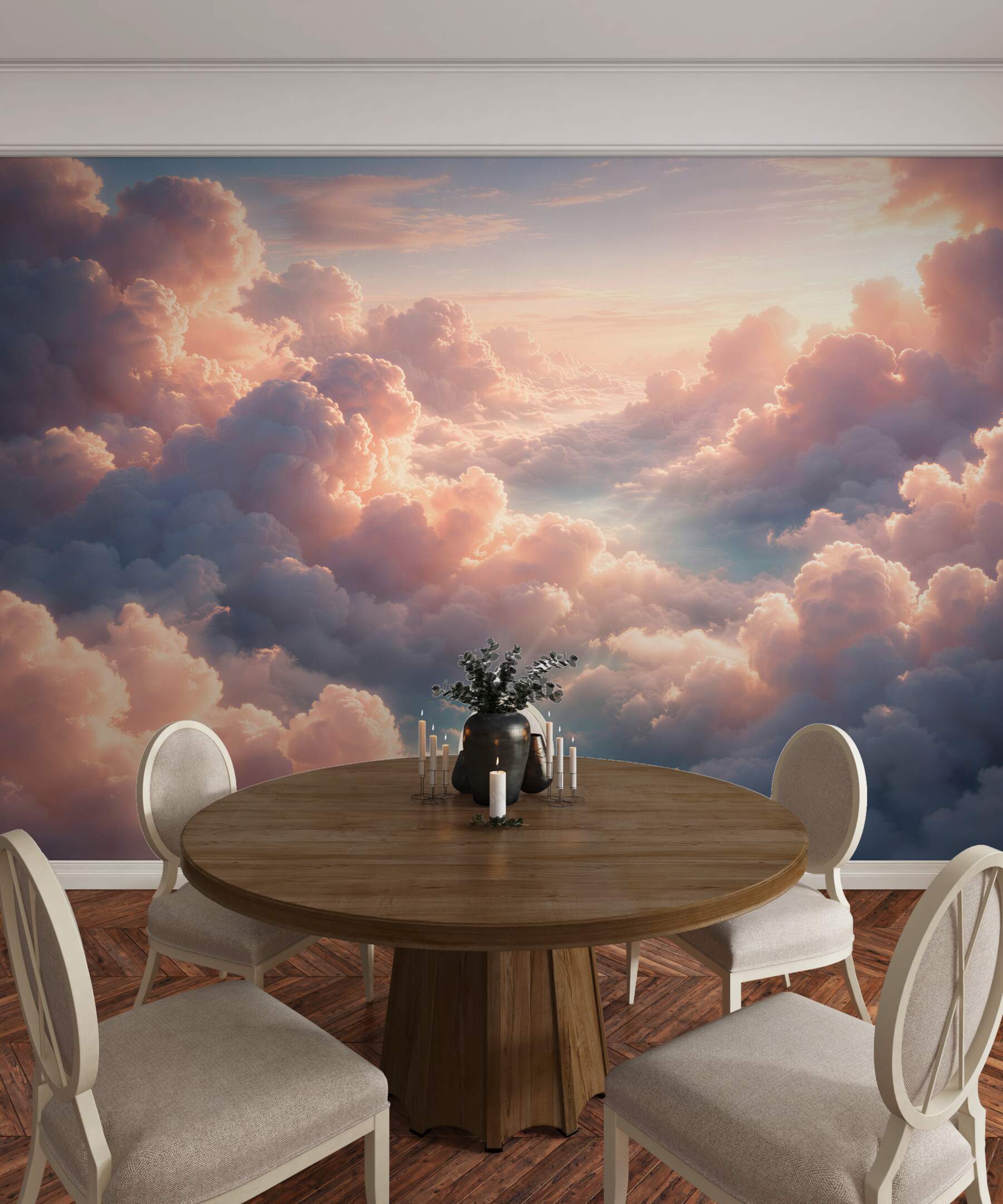 Fototapeta różane chmury o świcie?v23