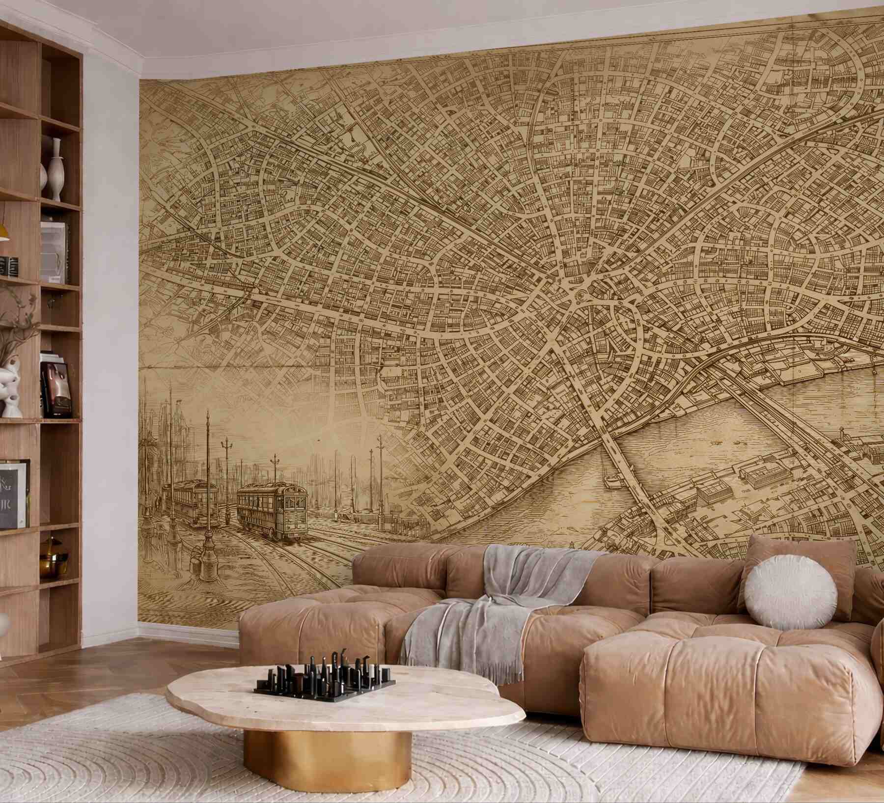 Fototapeta mapa miasta nad rzeką?v23