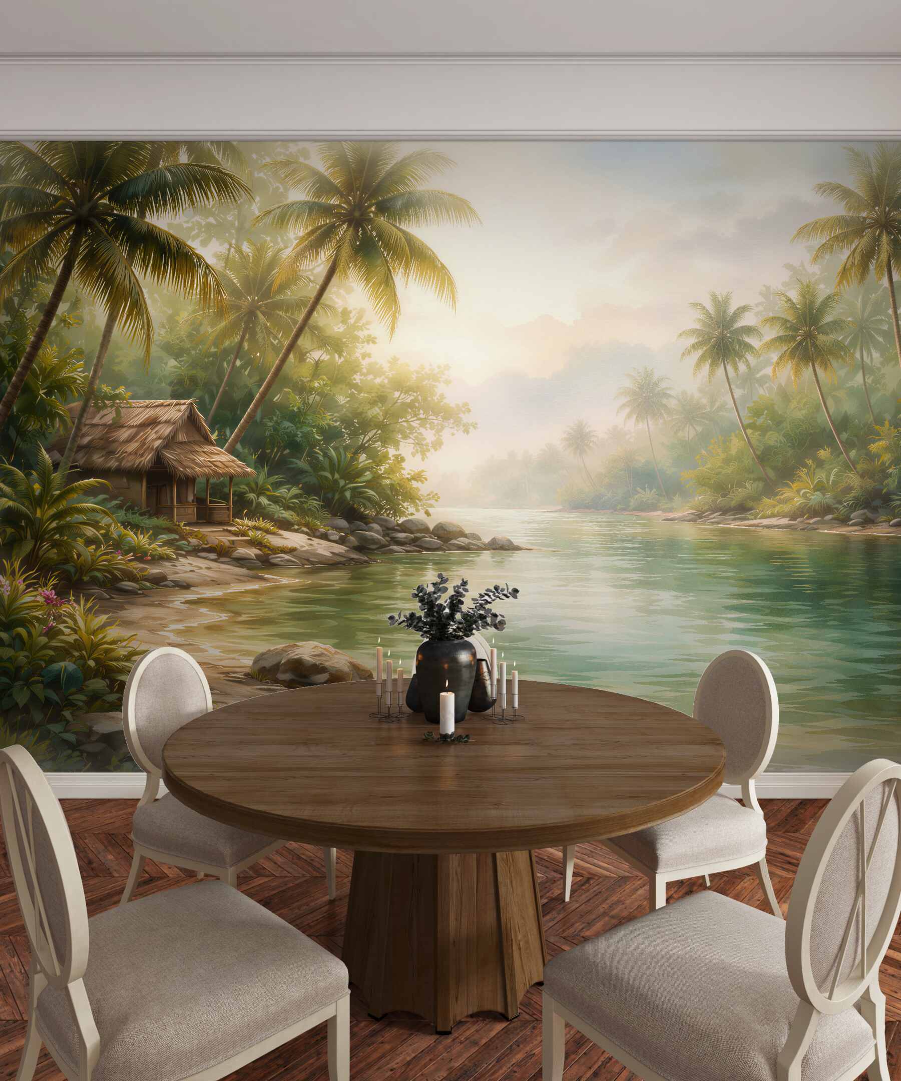 Fototapeta tropikalna laguna o świcie?v23