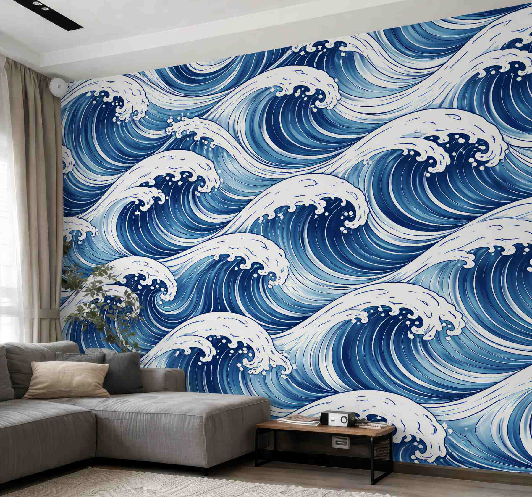 Fototapeta dynamiczne oceaniczne fale?v23