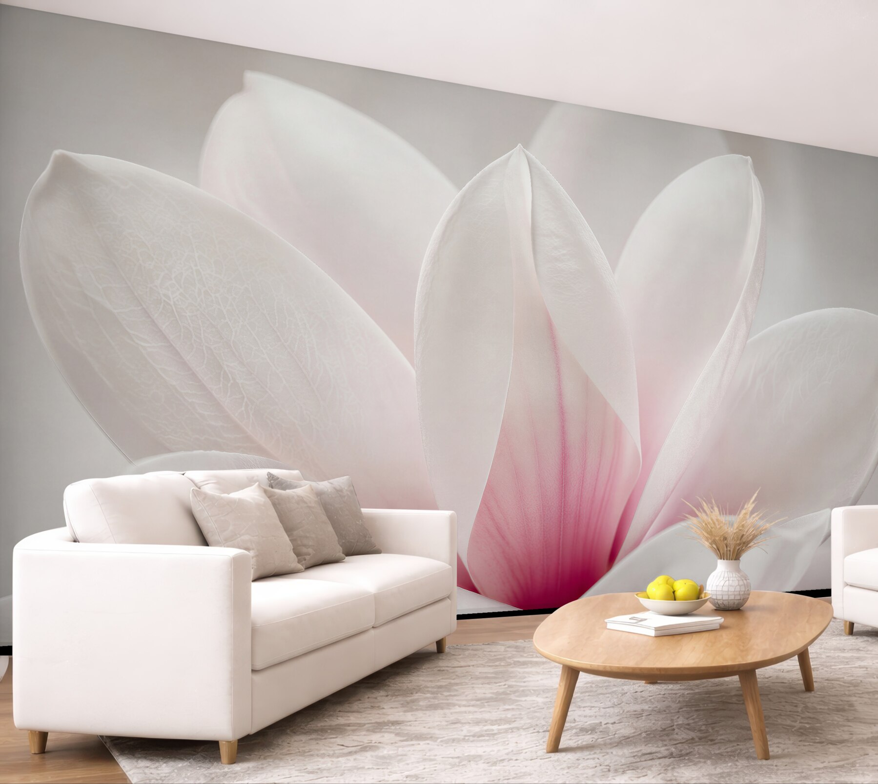 Fototapeta delikatne płatki magnolii w zbliżeniu?v23