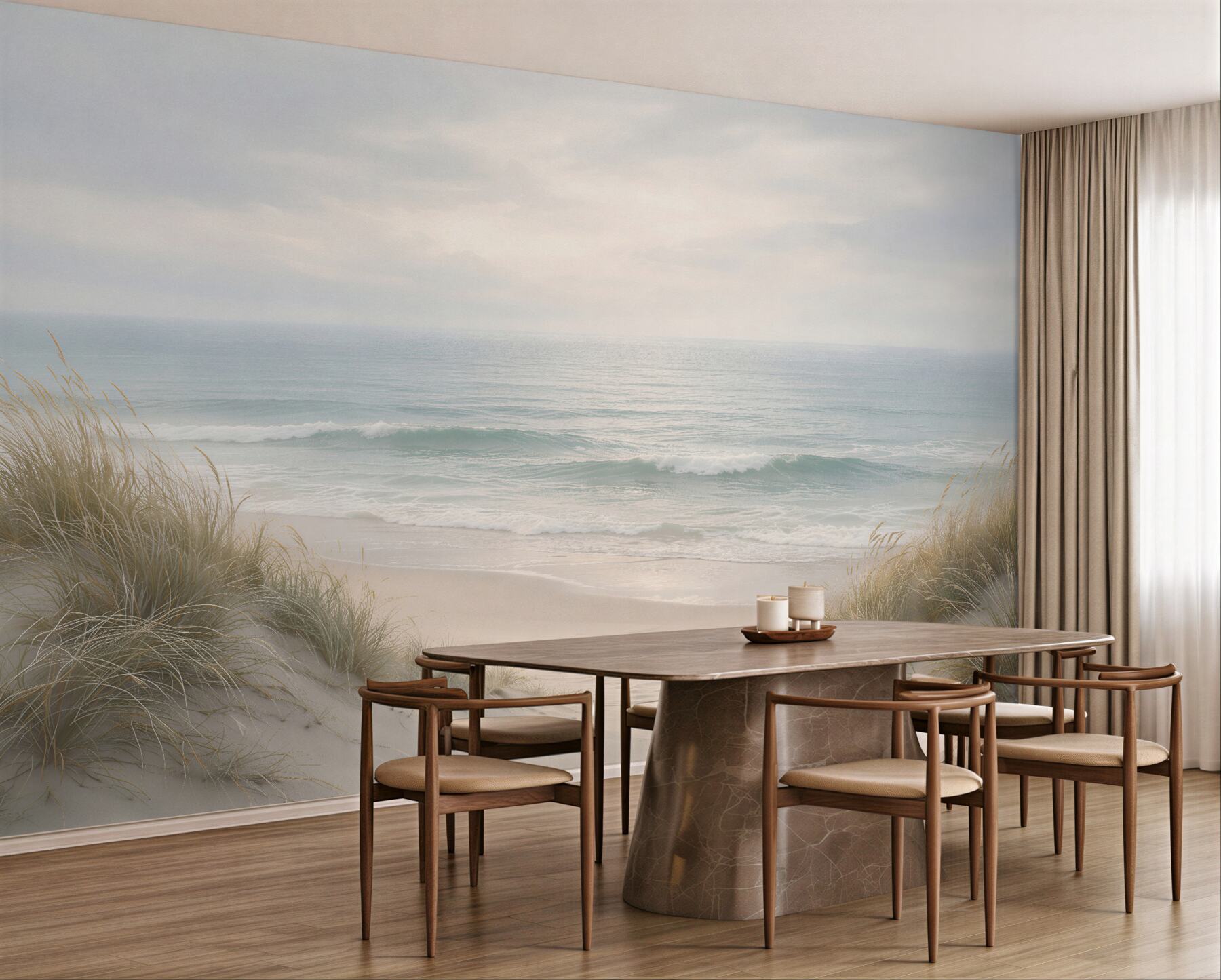 Fototapeta pastelowa plaża o Świcie?v23