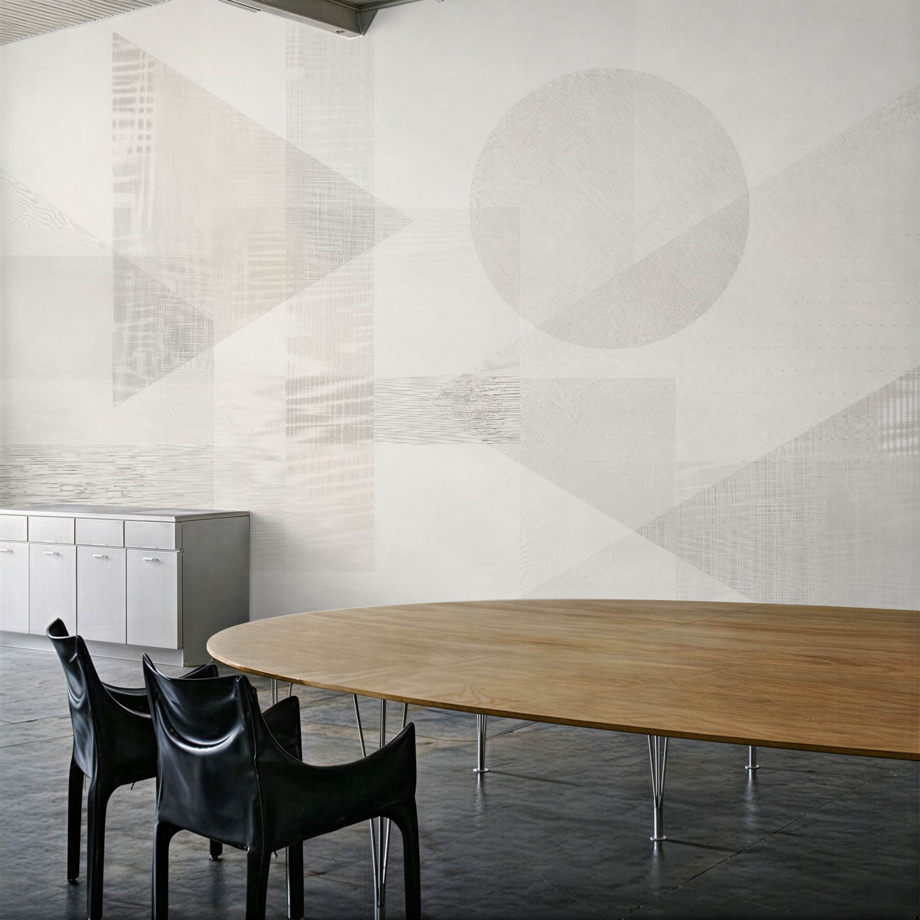 Fototapeta subtelna geometria w beżach?v23
