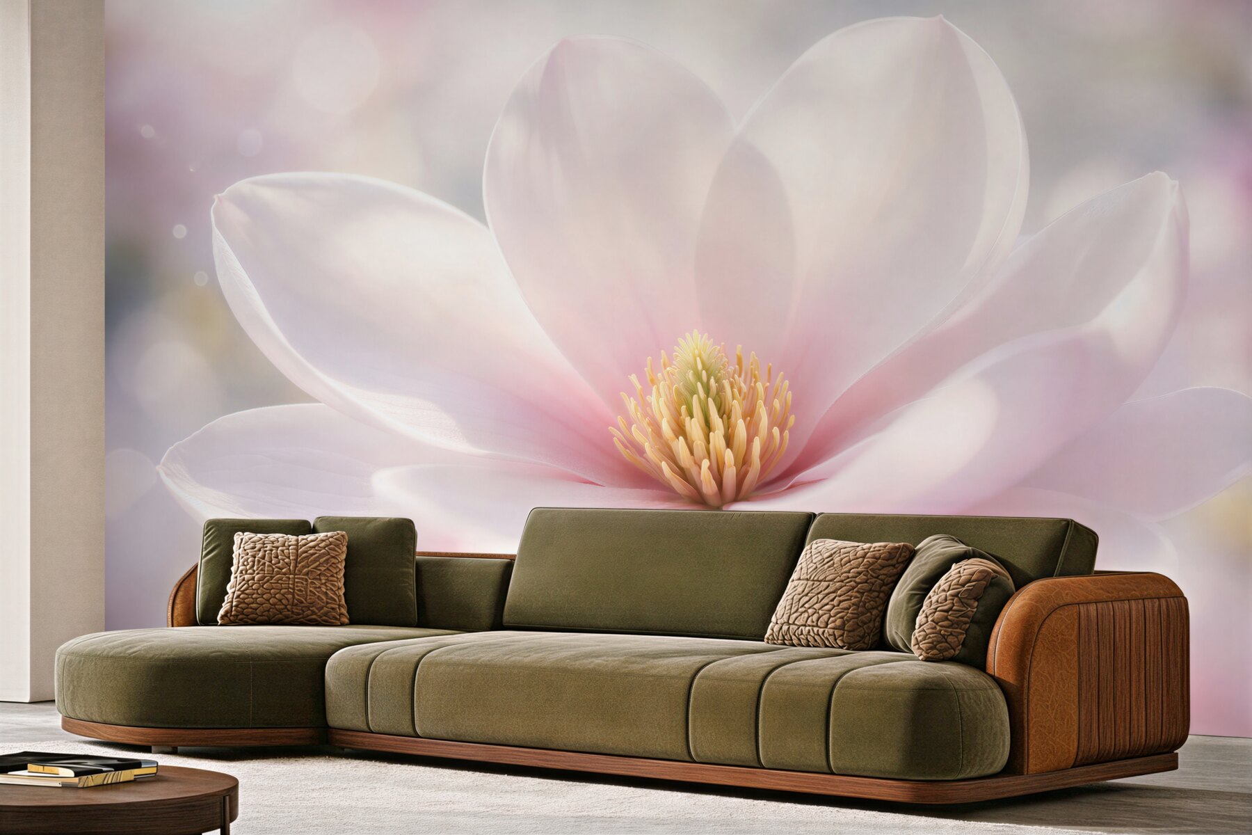 Fototapeta subtelna magnolia w blasku?v23
