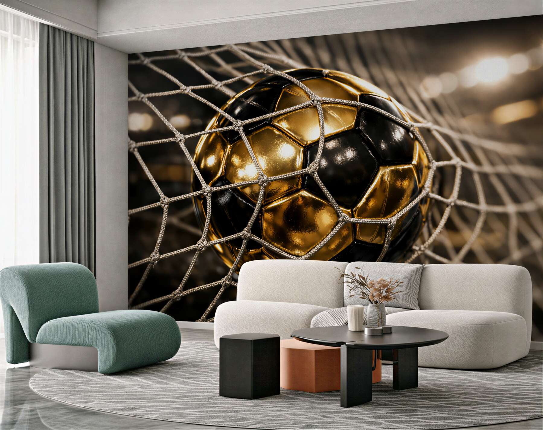 Fototapeta luksusowy gol w złocie?v23