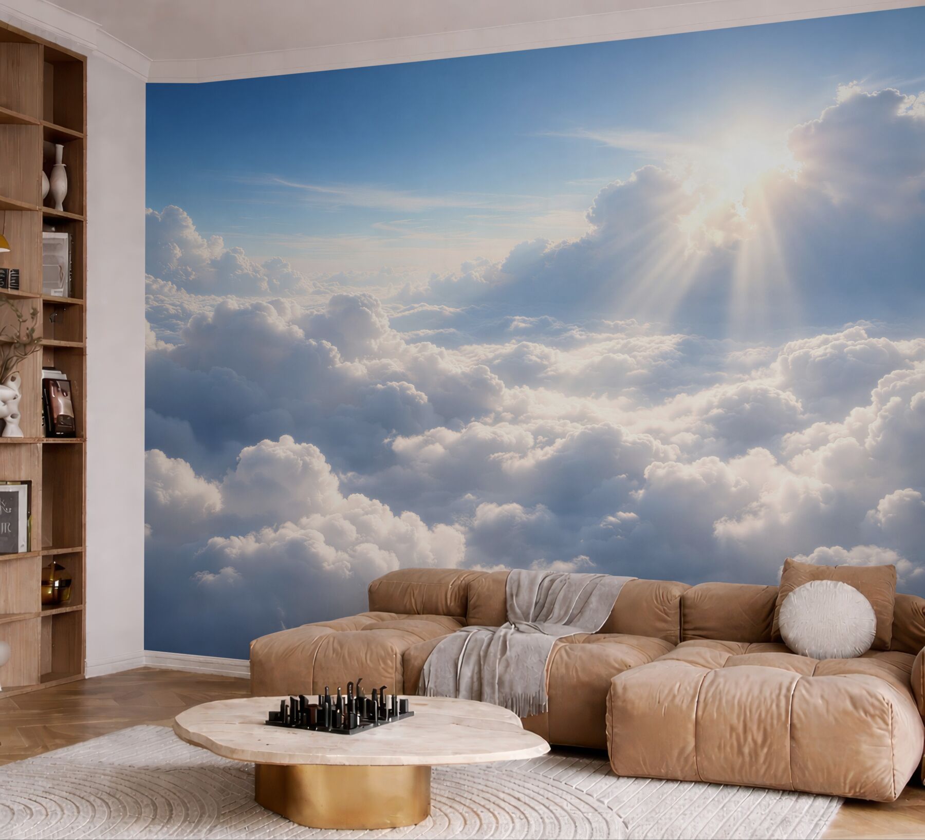 Fototapeta promienie słońca wśród chmur?v23