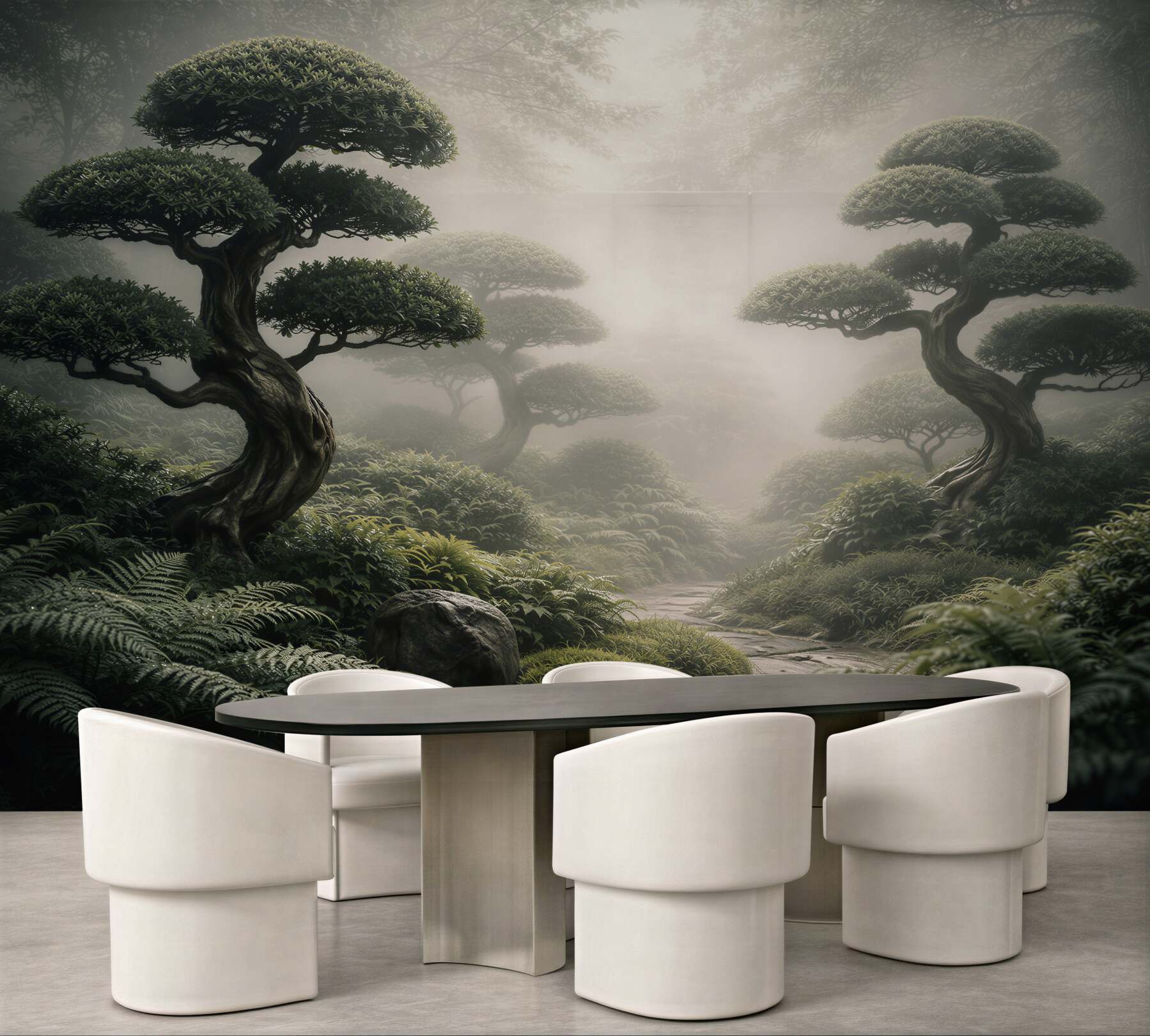 Fototapeta mistyczny ogród bonsai?v23