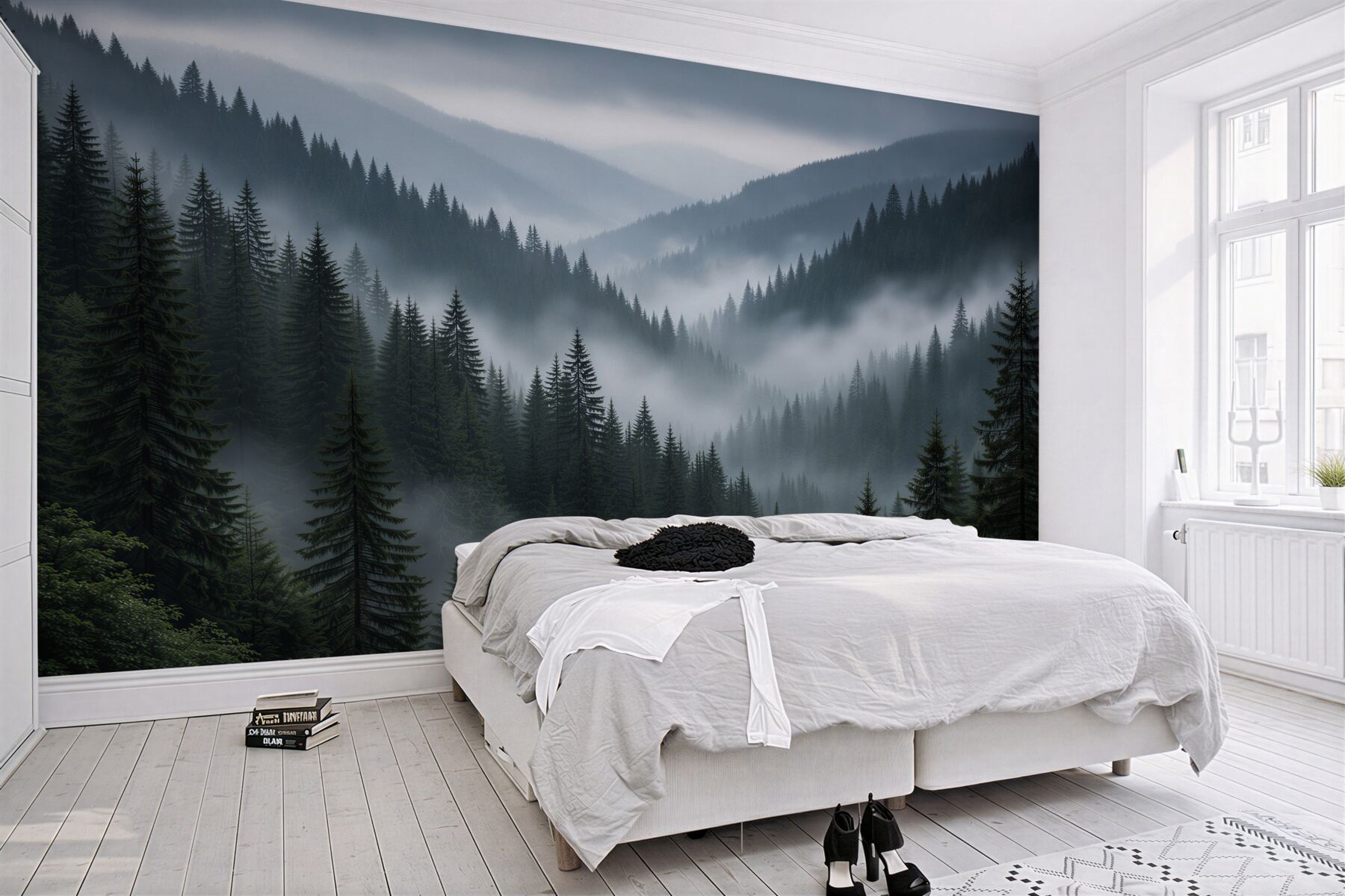 Fototapeta mglisty górski las?v23