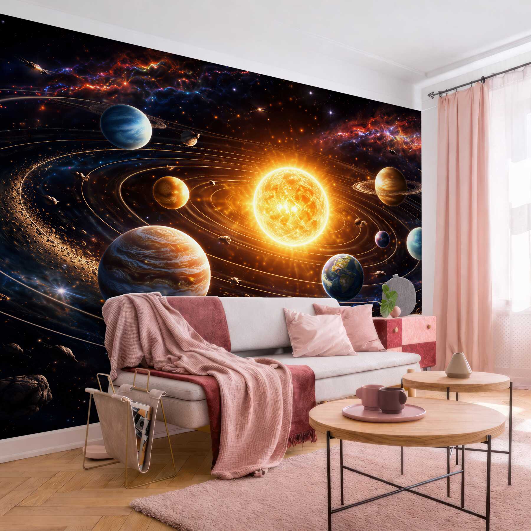 Fototapeta słoneczny układ planetarny?v23