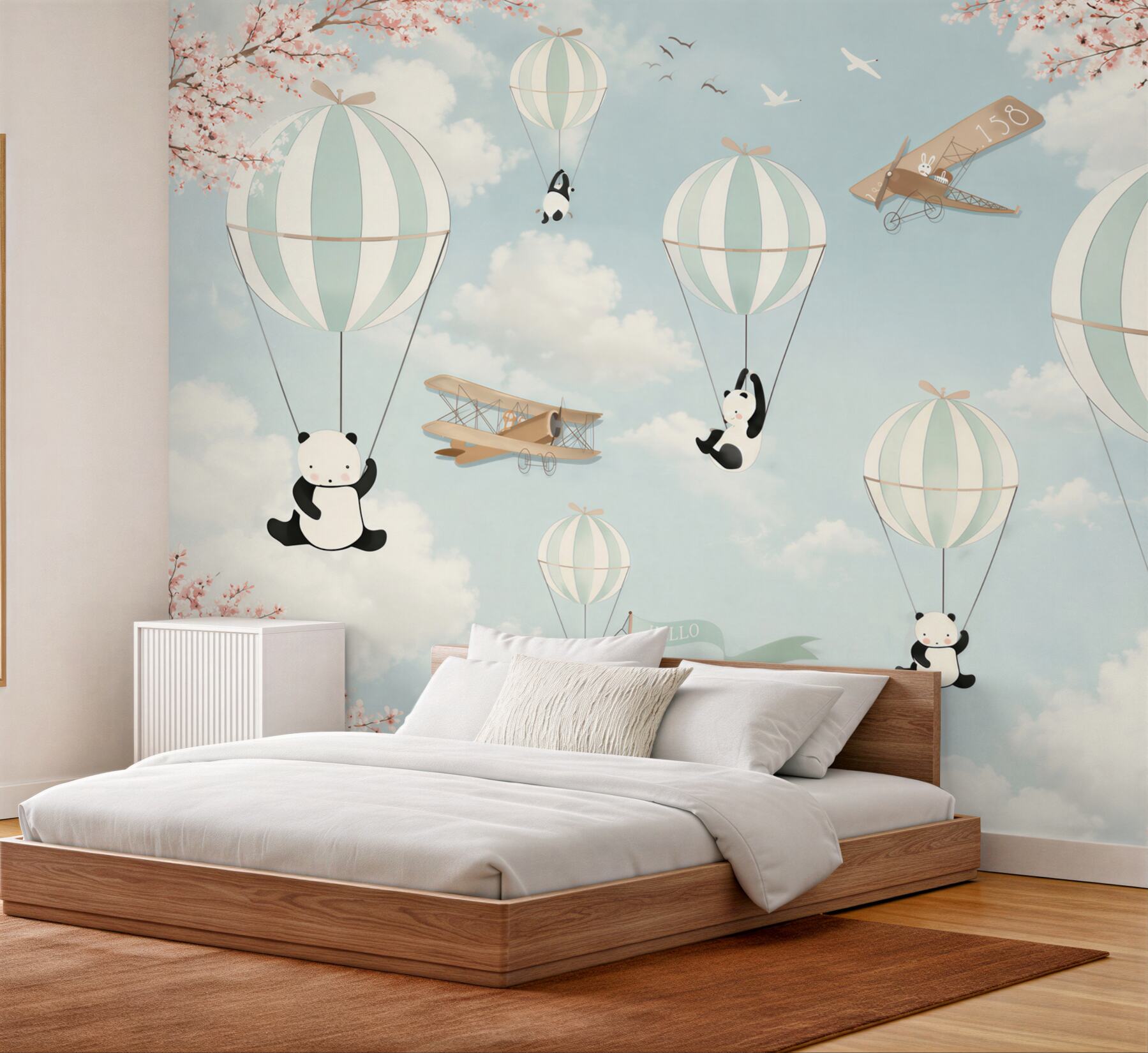 Fototapeta panda na balonach?v23