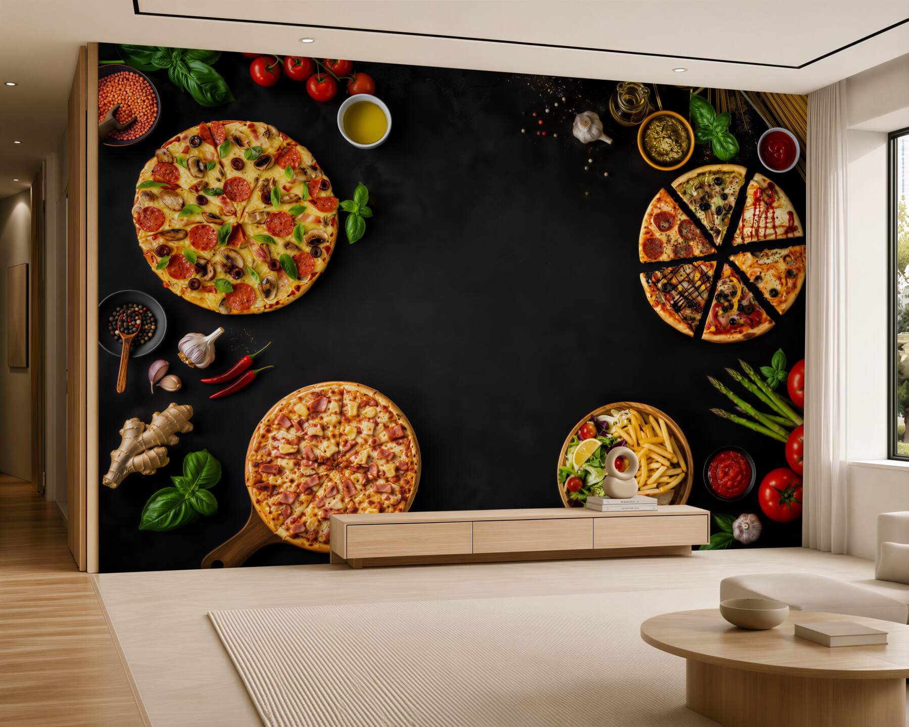 Fototapeta Pizza i inne produkty?v23