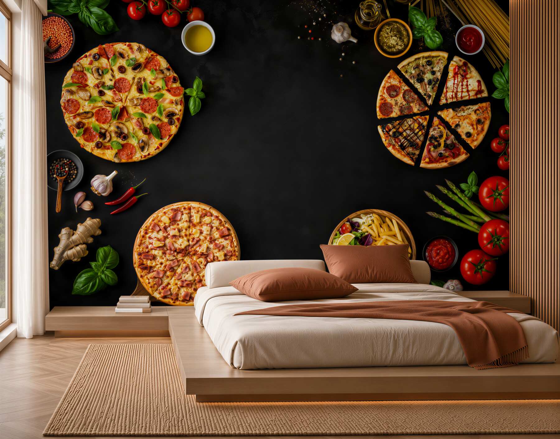 Fototapeta Pizza i inne produkty?v23