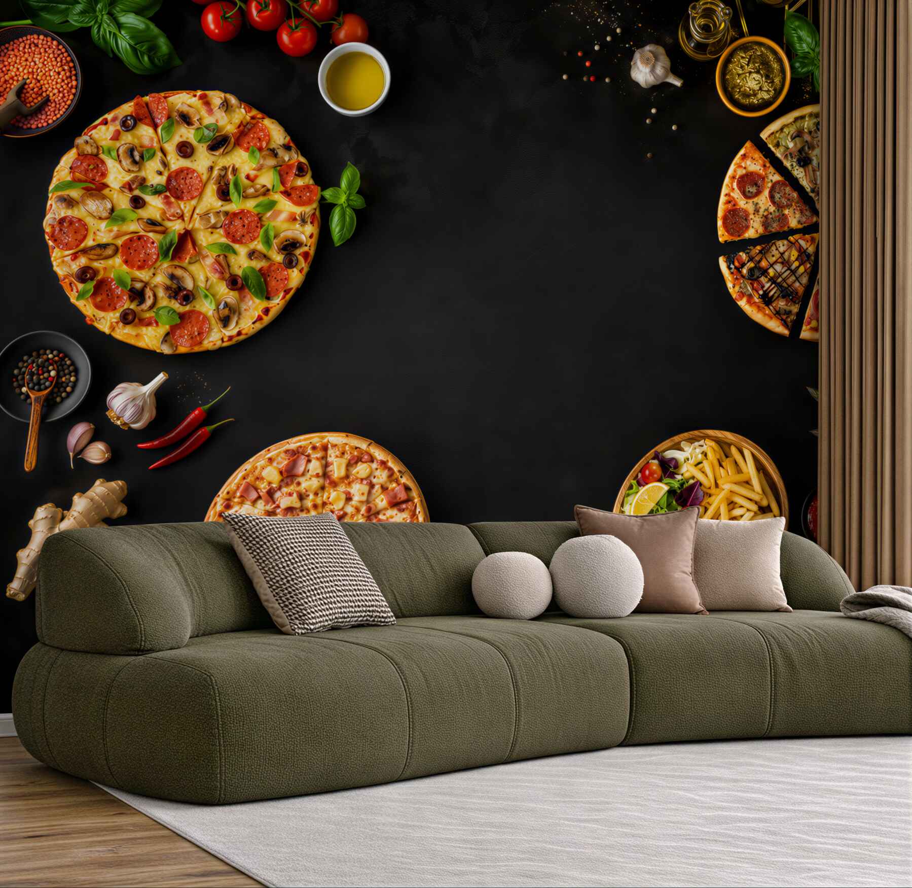 Fototapeta Pizza i inne produkty?v23