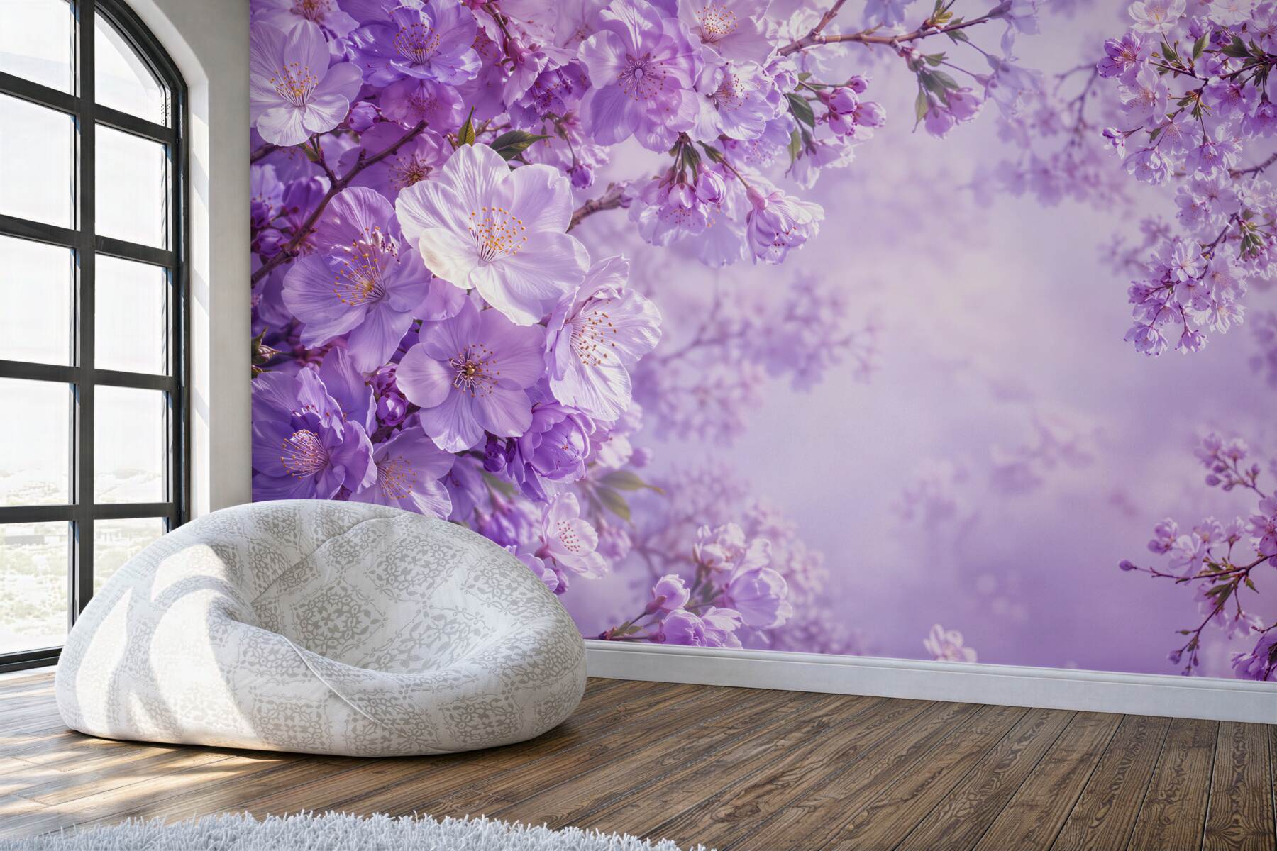 Fototapeta liliowe kolory delikatnej orchidei?v23