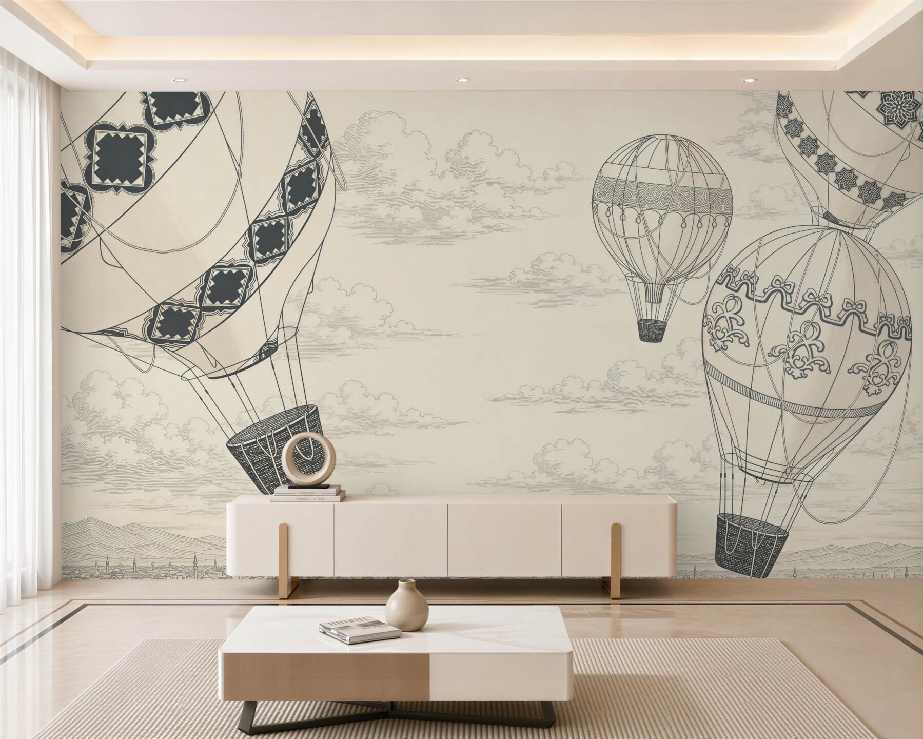 Fototapeta Balony w locie