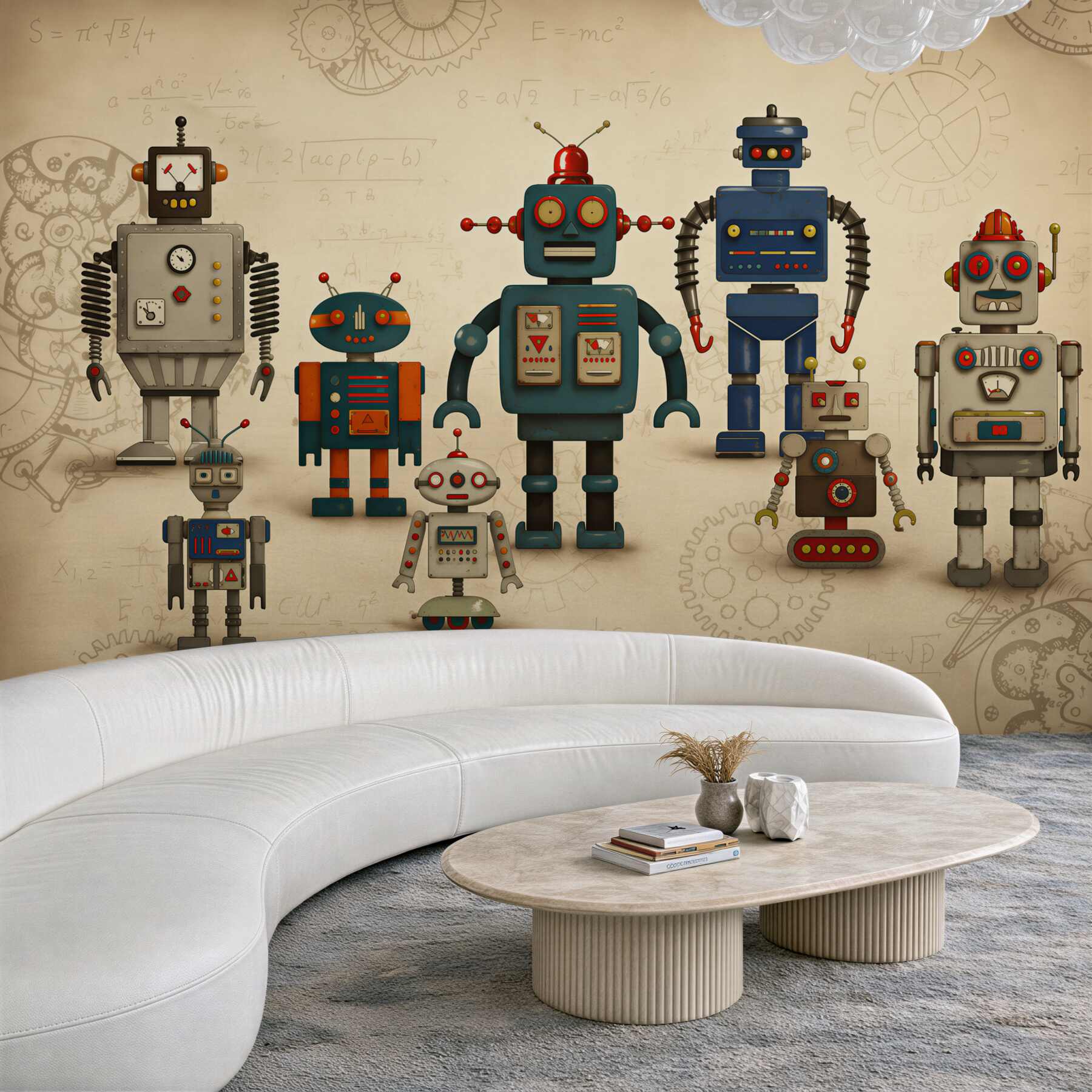Fototapeta Roboty w pokoju dziecinnym?v23