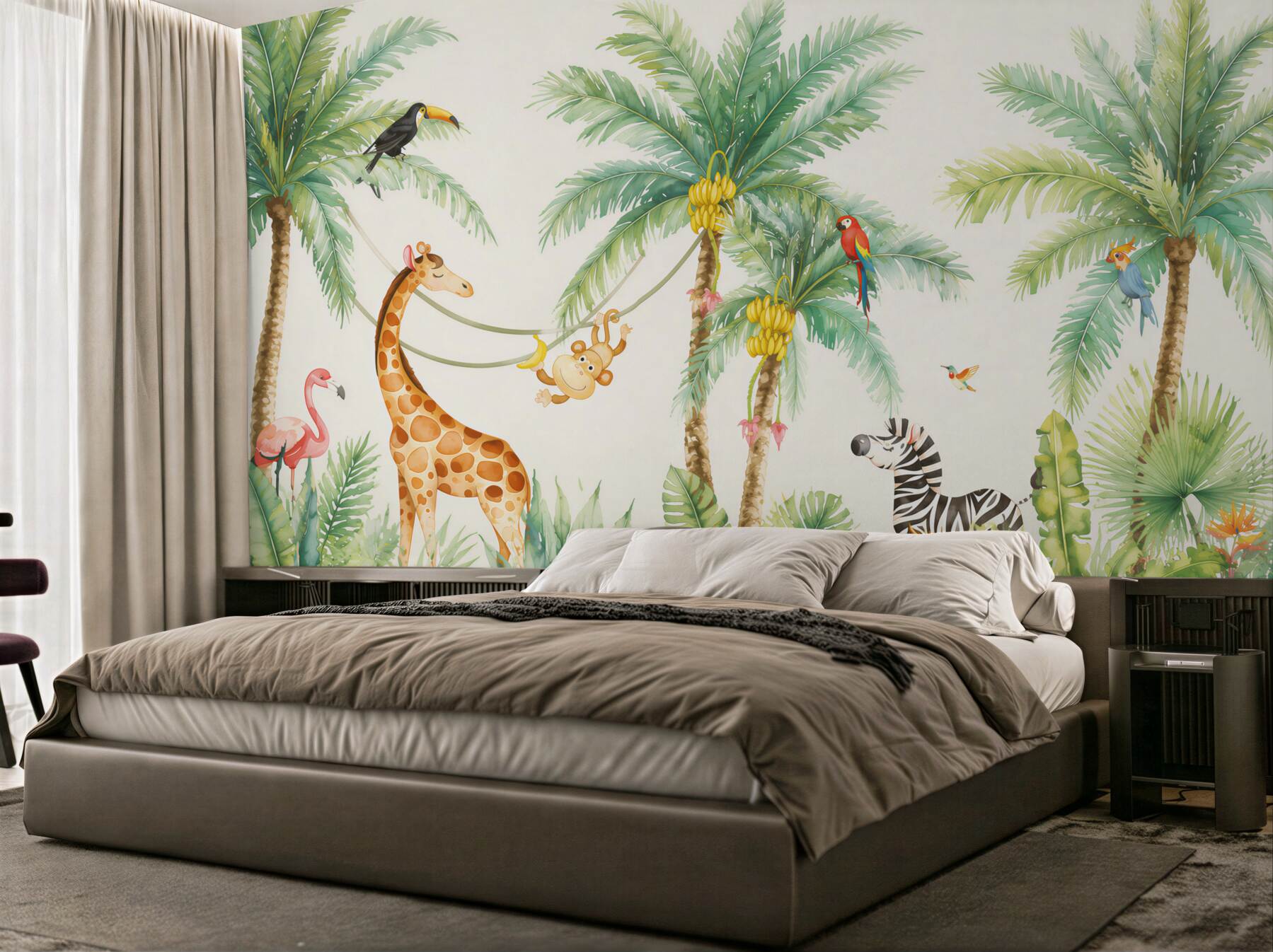 Fototapeta żyrafa, giraffidae i Tapeta?v23