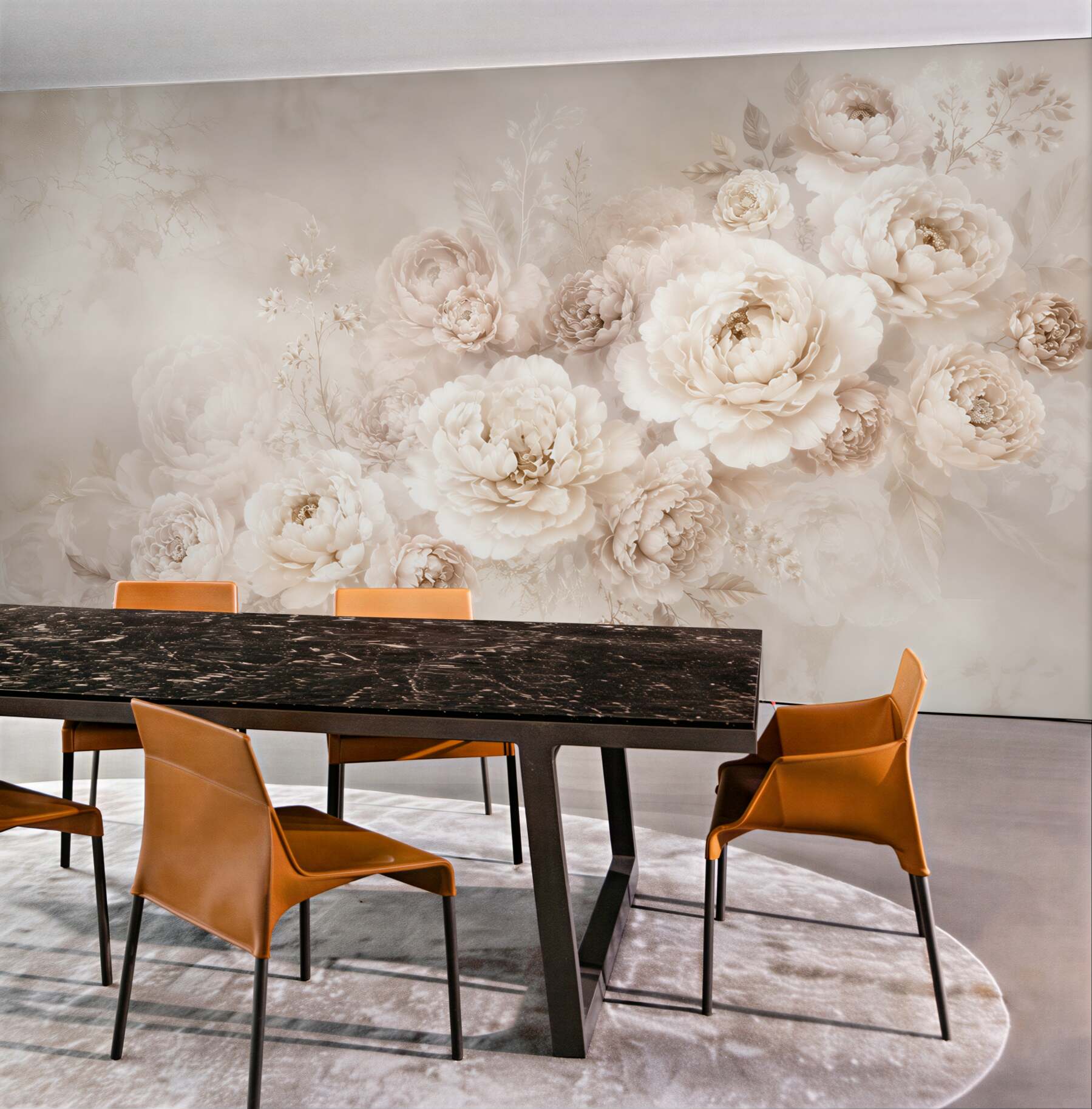 Fototapeta Eleganckie Peonie w Pastelowej Tonacji?v23