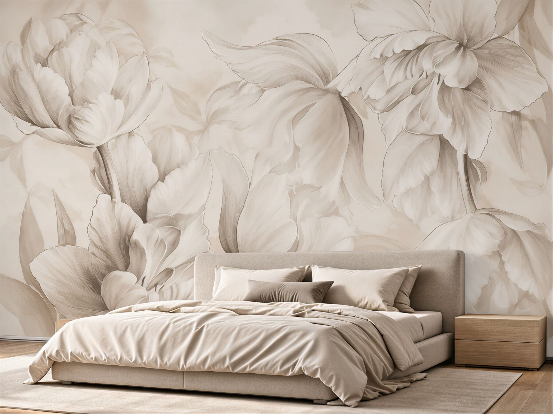 Fototapeta Delikatne Peonie Akwarela?v23