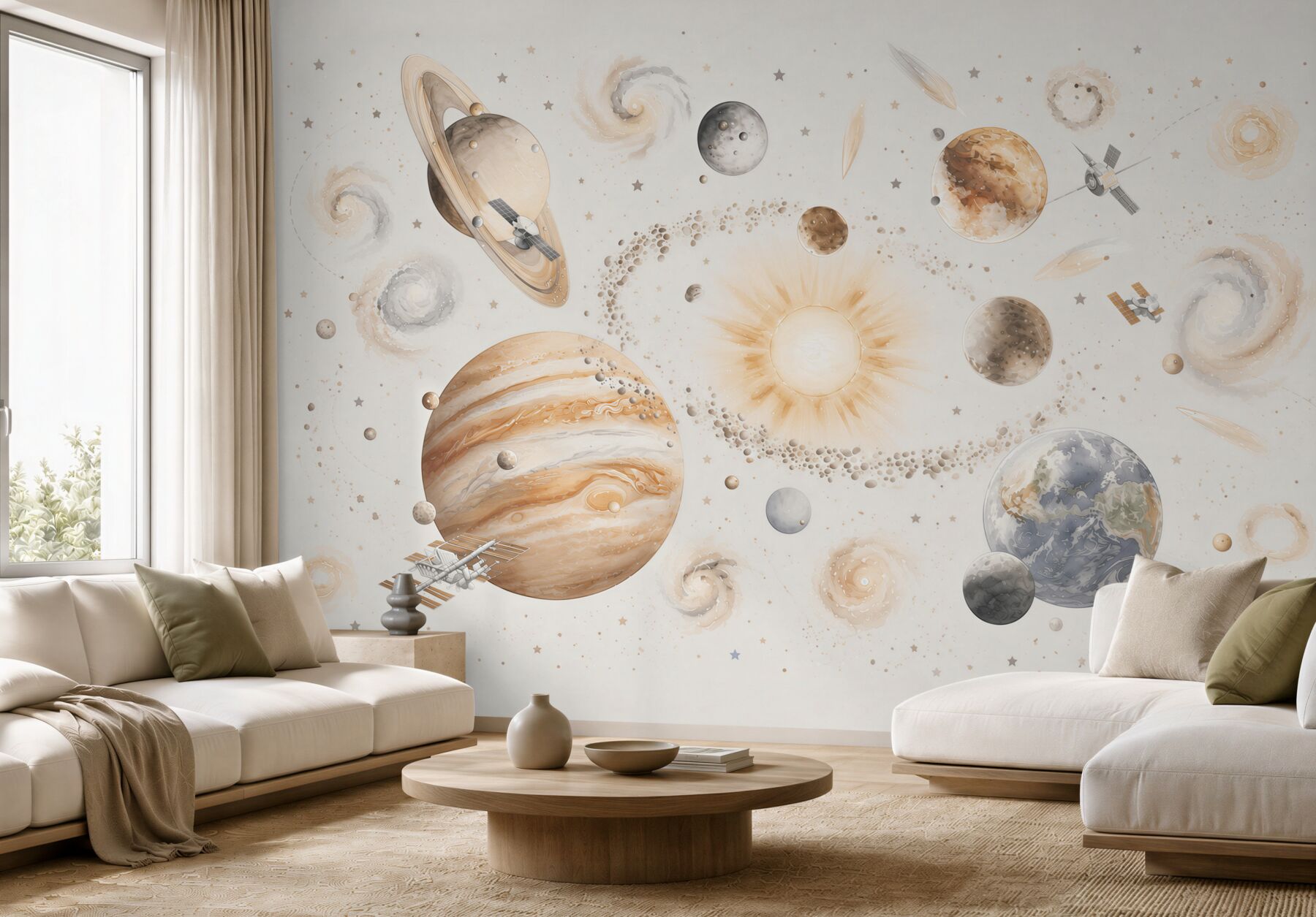 Fototapeta kosmos i planety?v23