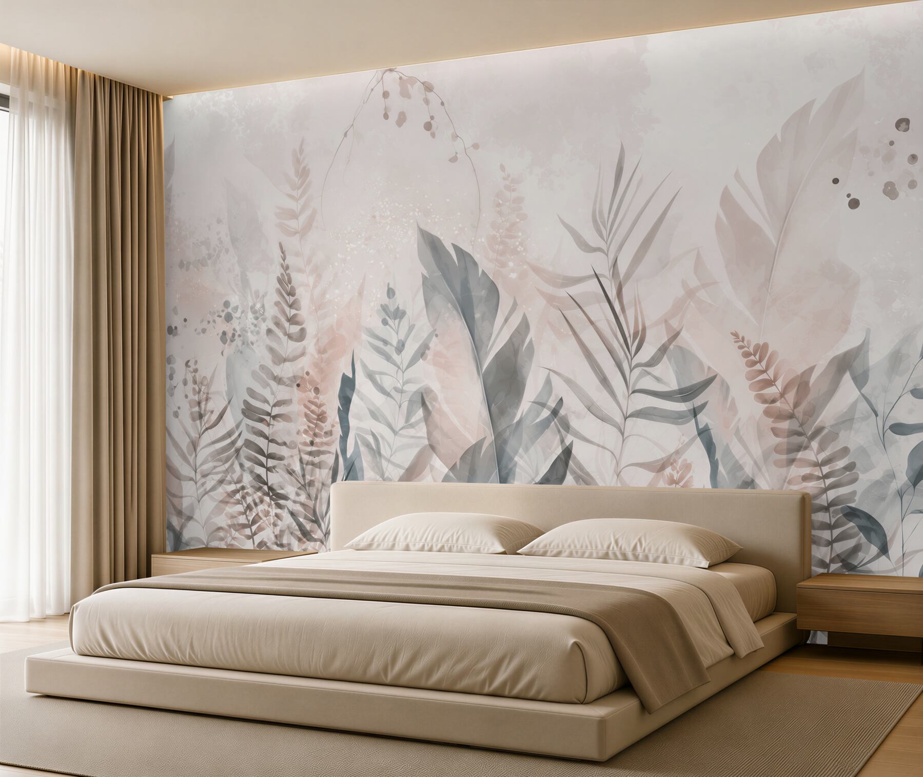 Fototapeta delikatne liście?v23