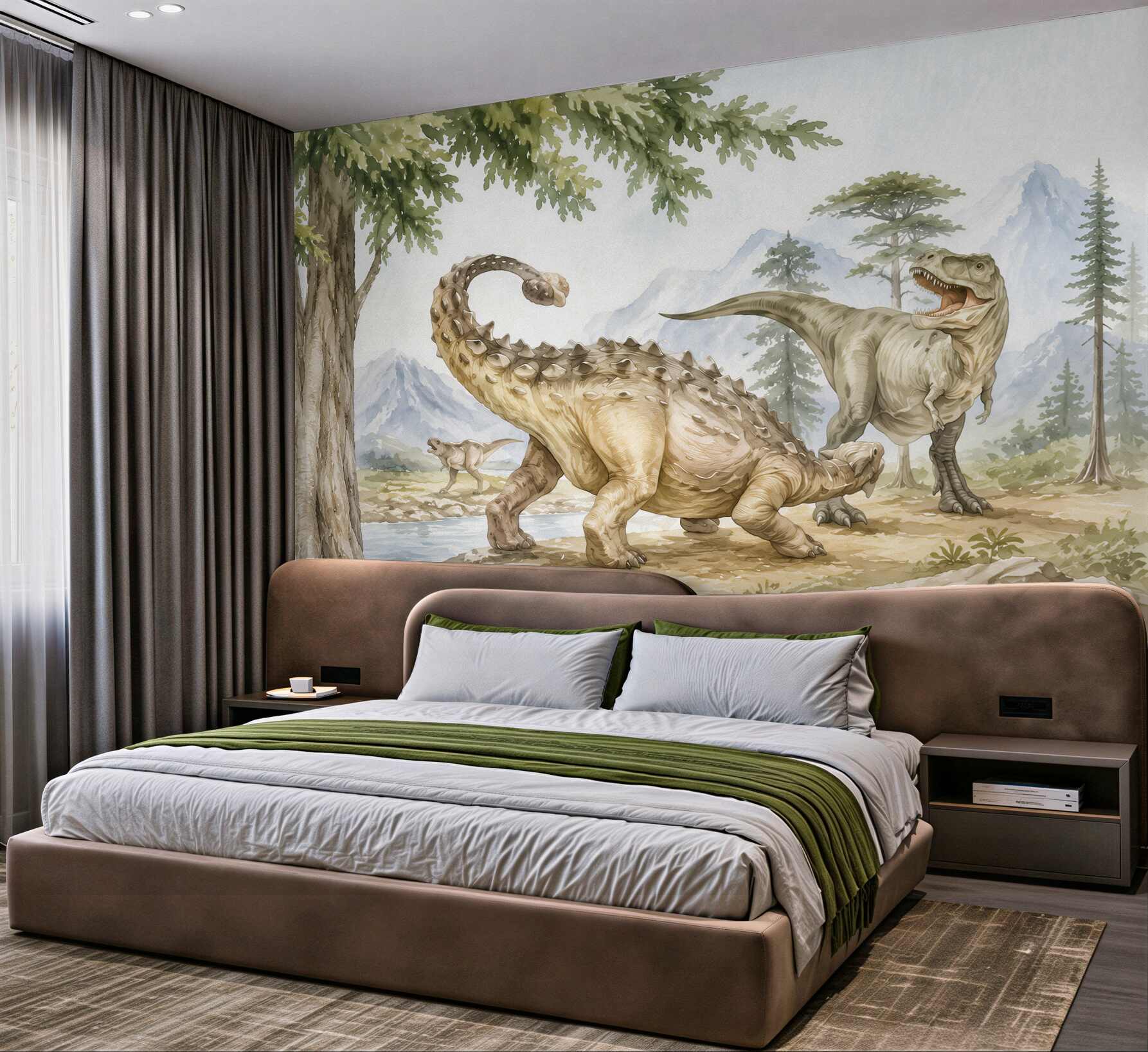 Fototapeta dinozaury w lesie?v23