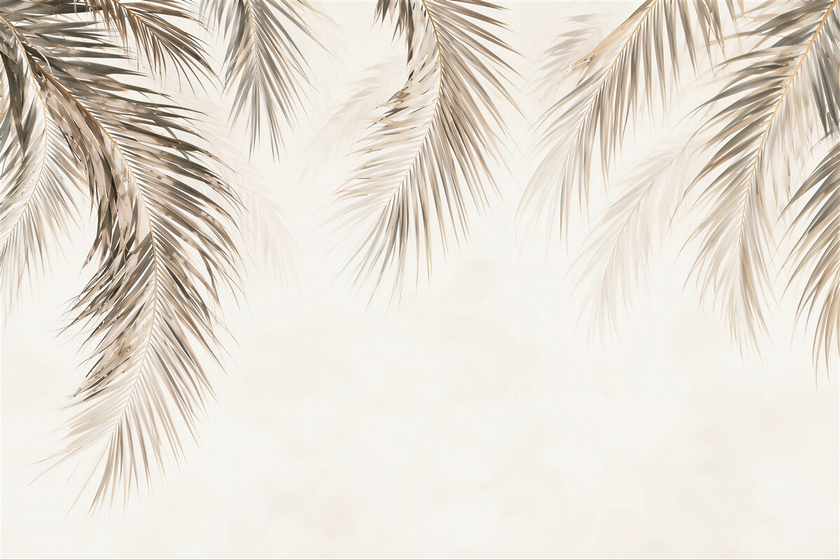 Fototapeta tropikalne liście palm