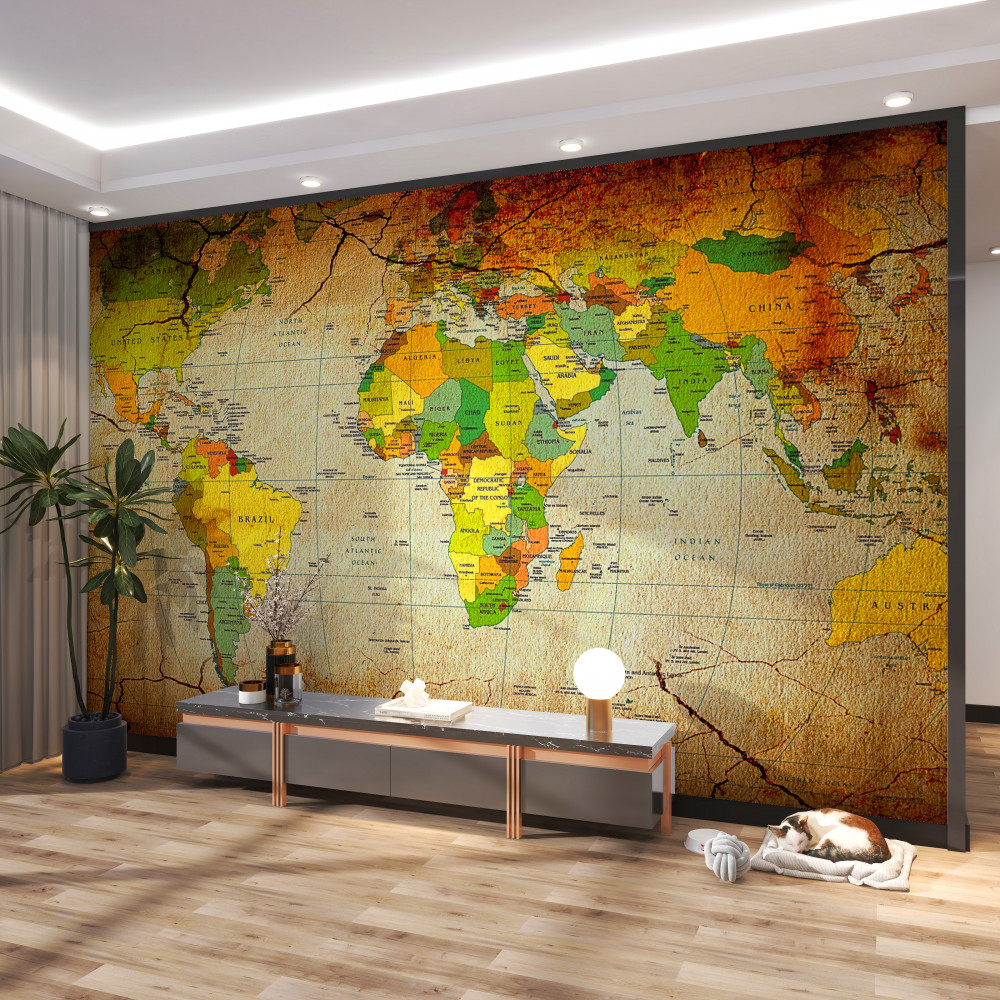 Fototapety Mapy Świata