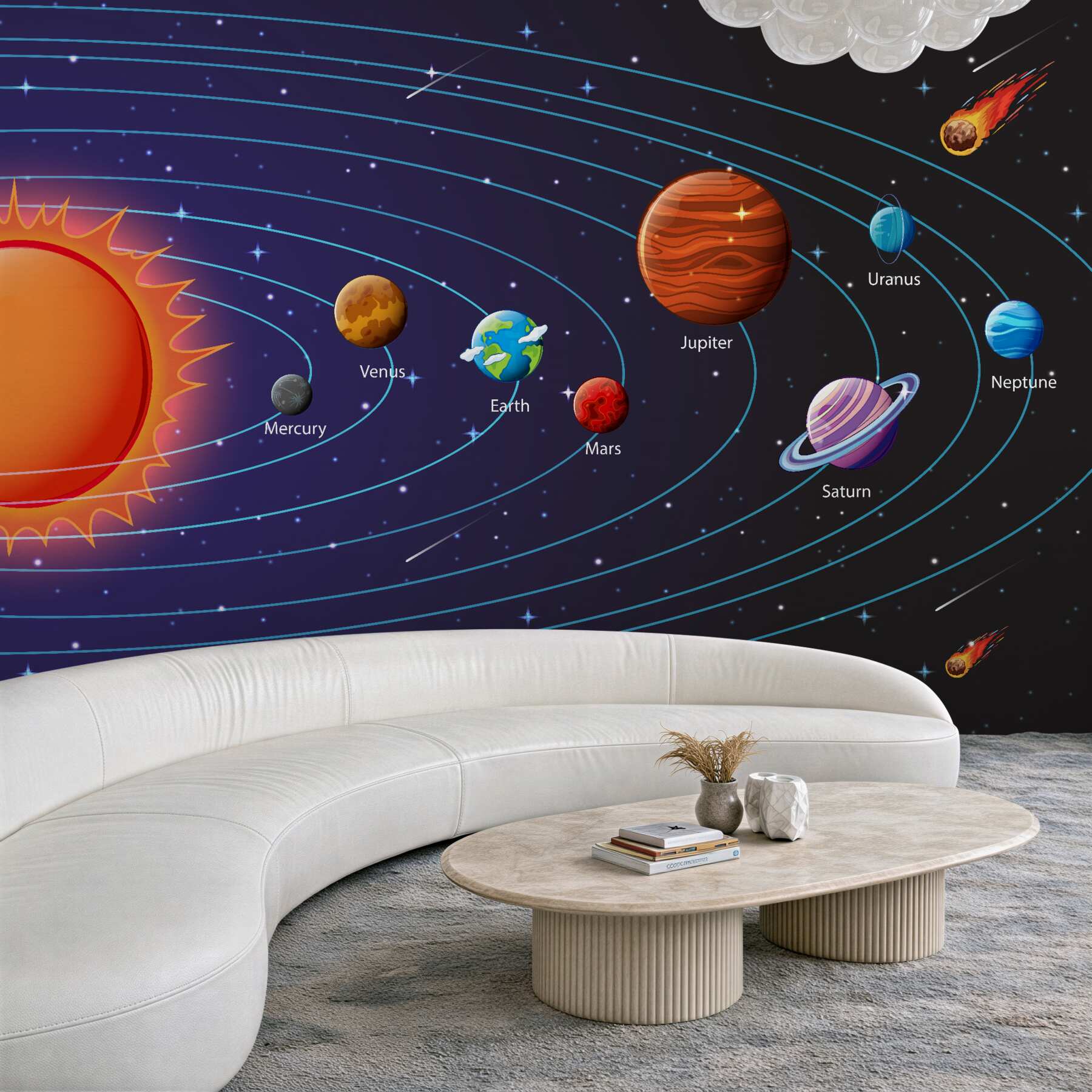 Fototapeta Kolejność planet we wszechświecie?v23
