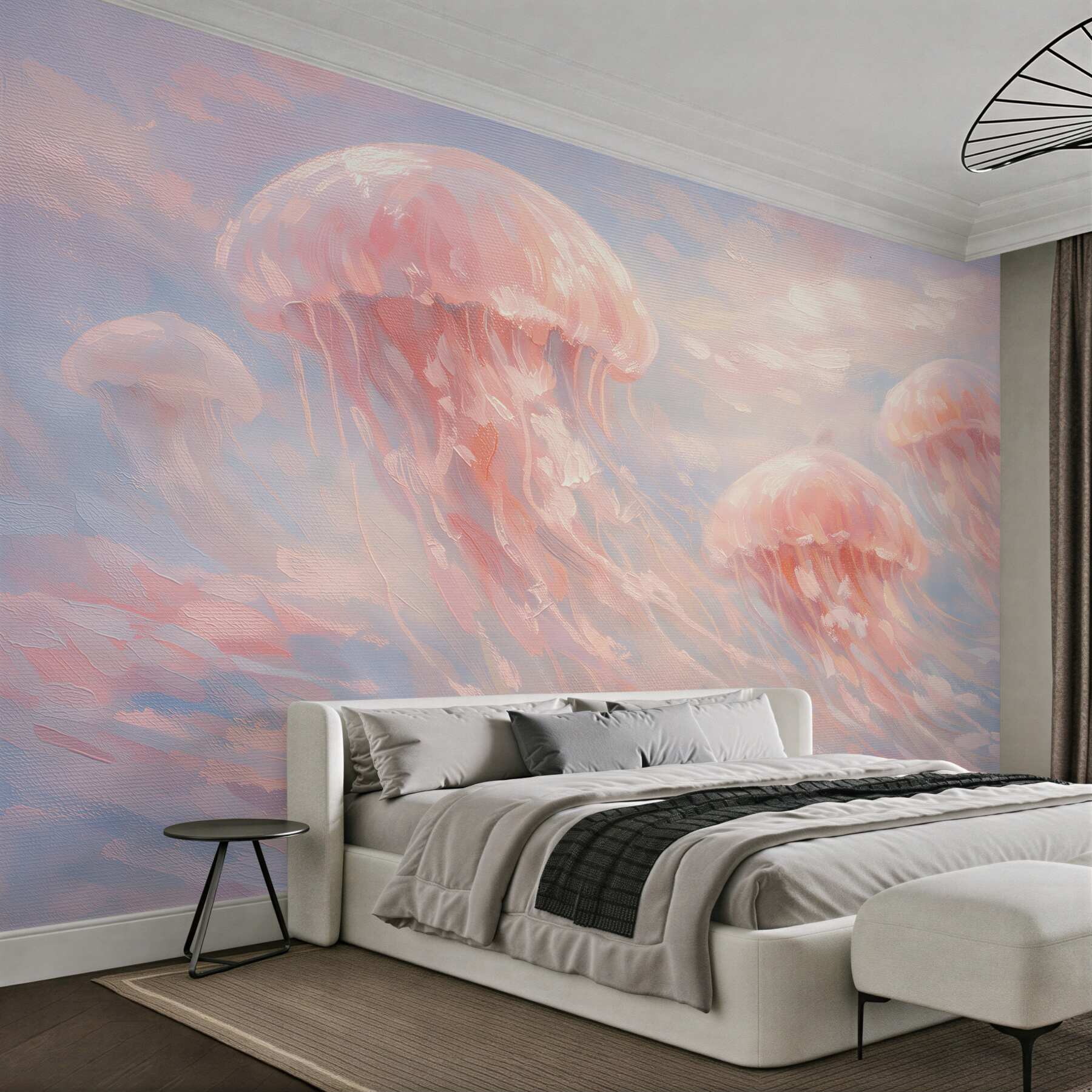 Fototapeta pastelowe meduzy w marzycielskiej toni