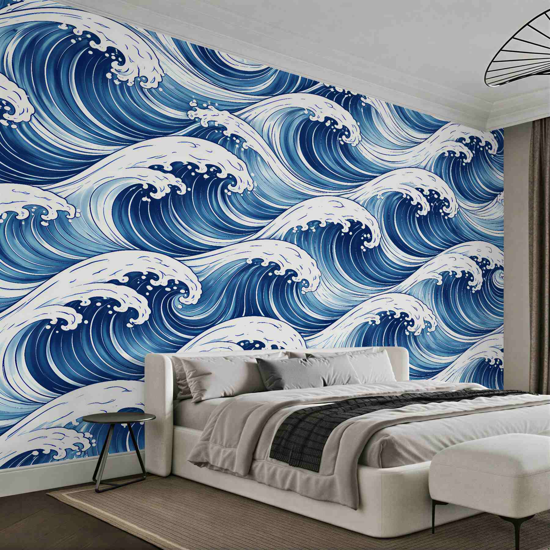 Fototapeta dynamiczne oceaniczne fale